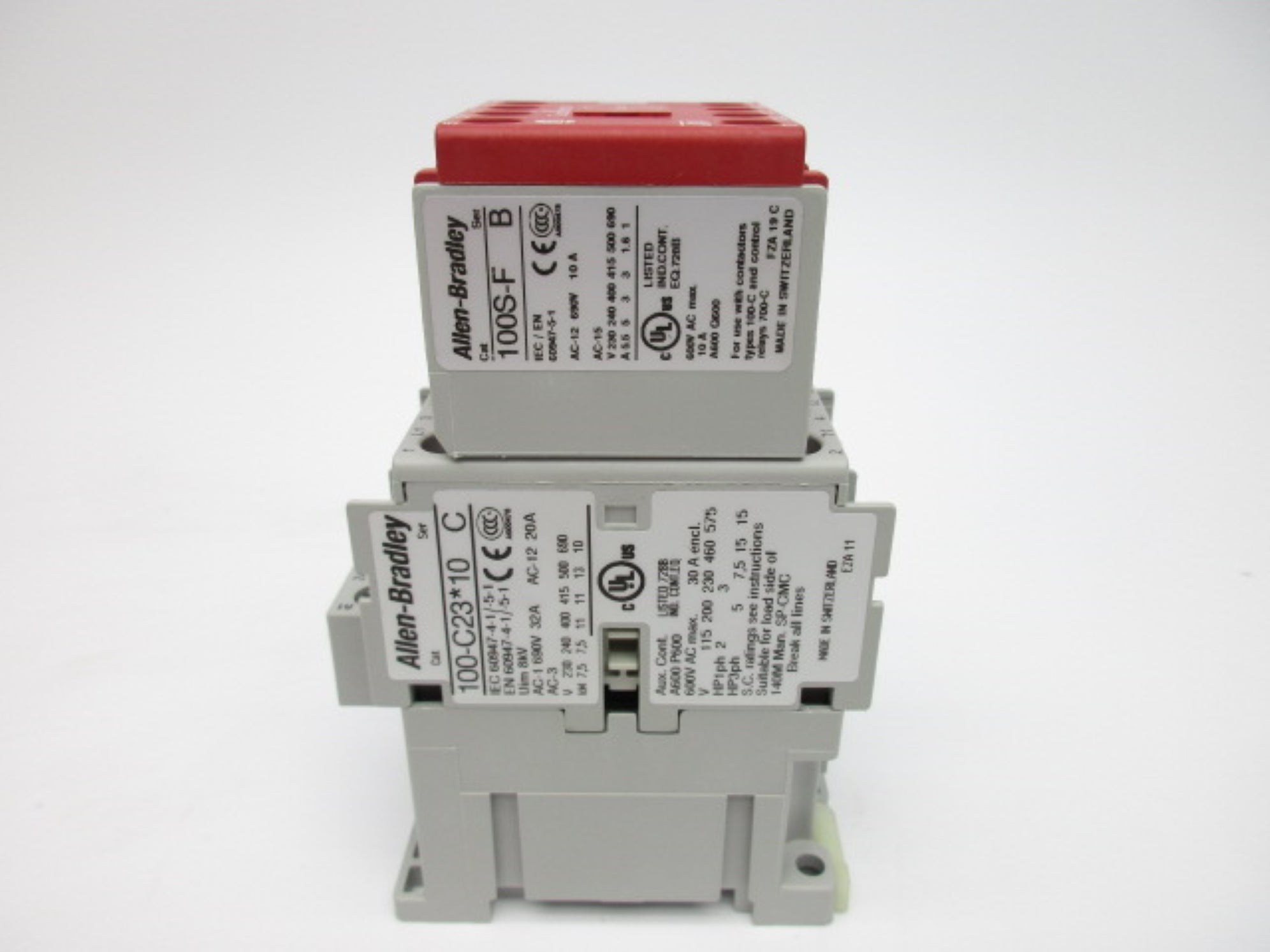 ALLEN BRADLEY 100S-C23J14C SER. C 24V (BR/WH) NSMP