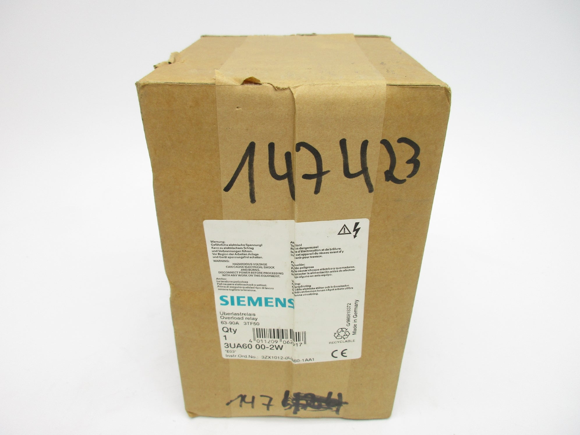 SIEMENS 3UA6000-2W 63-90A NSFS