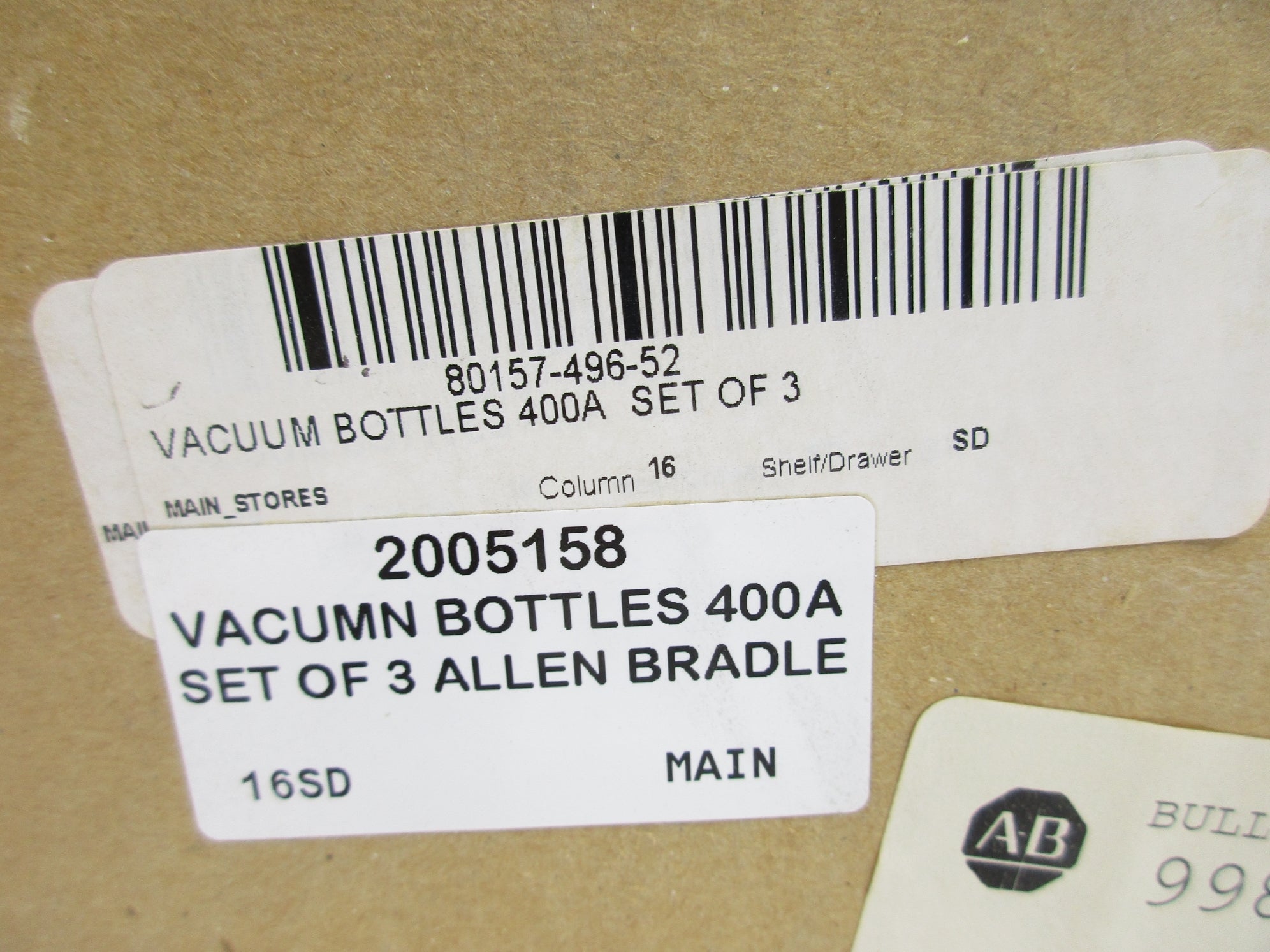 ALLEN BRADLEY 80157-496-52 (BR/WH) NSMP