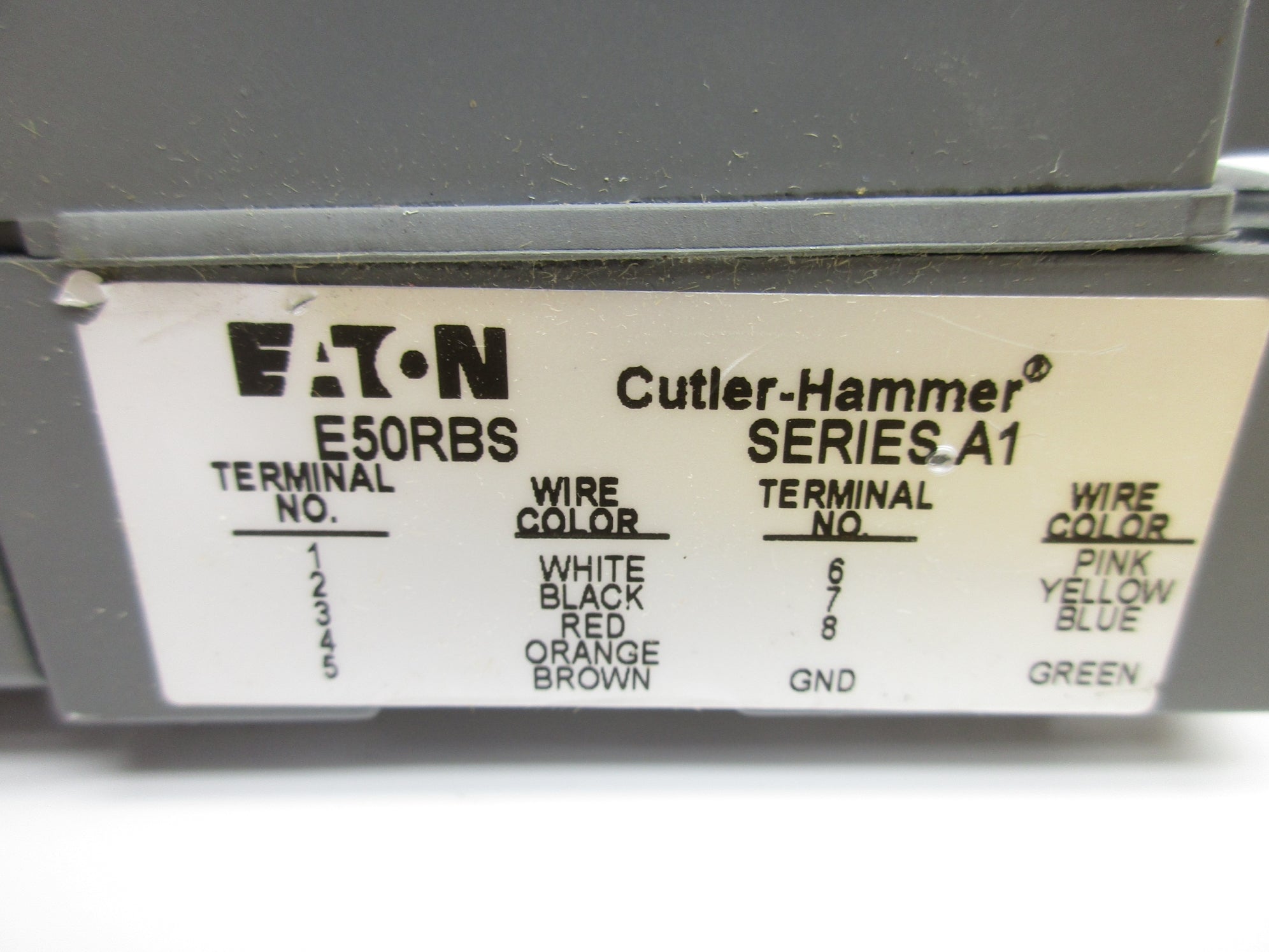 CUTLER HAMMER E50RBS SER. A1 NSNP