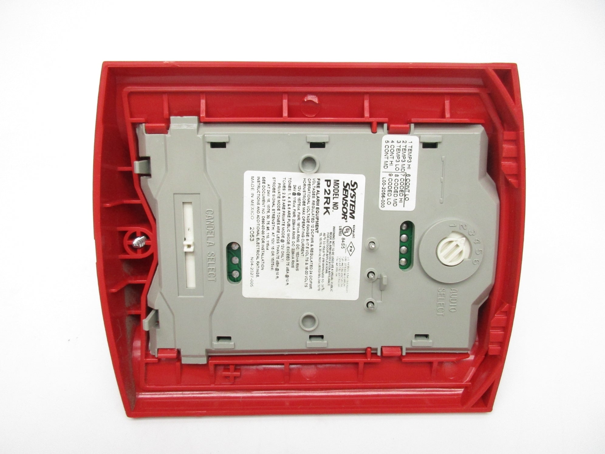 SYSTEM SENSOR P2RK NSNP