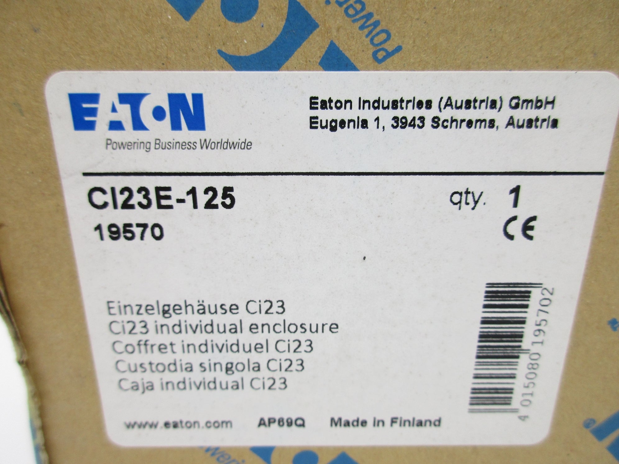 EATON CI23E-125 NSMP