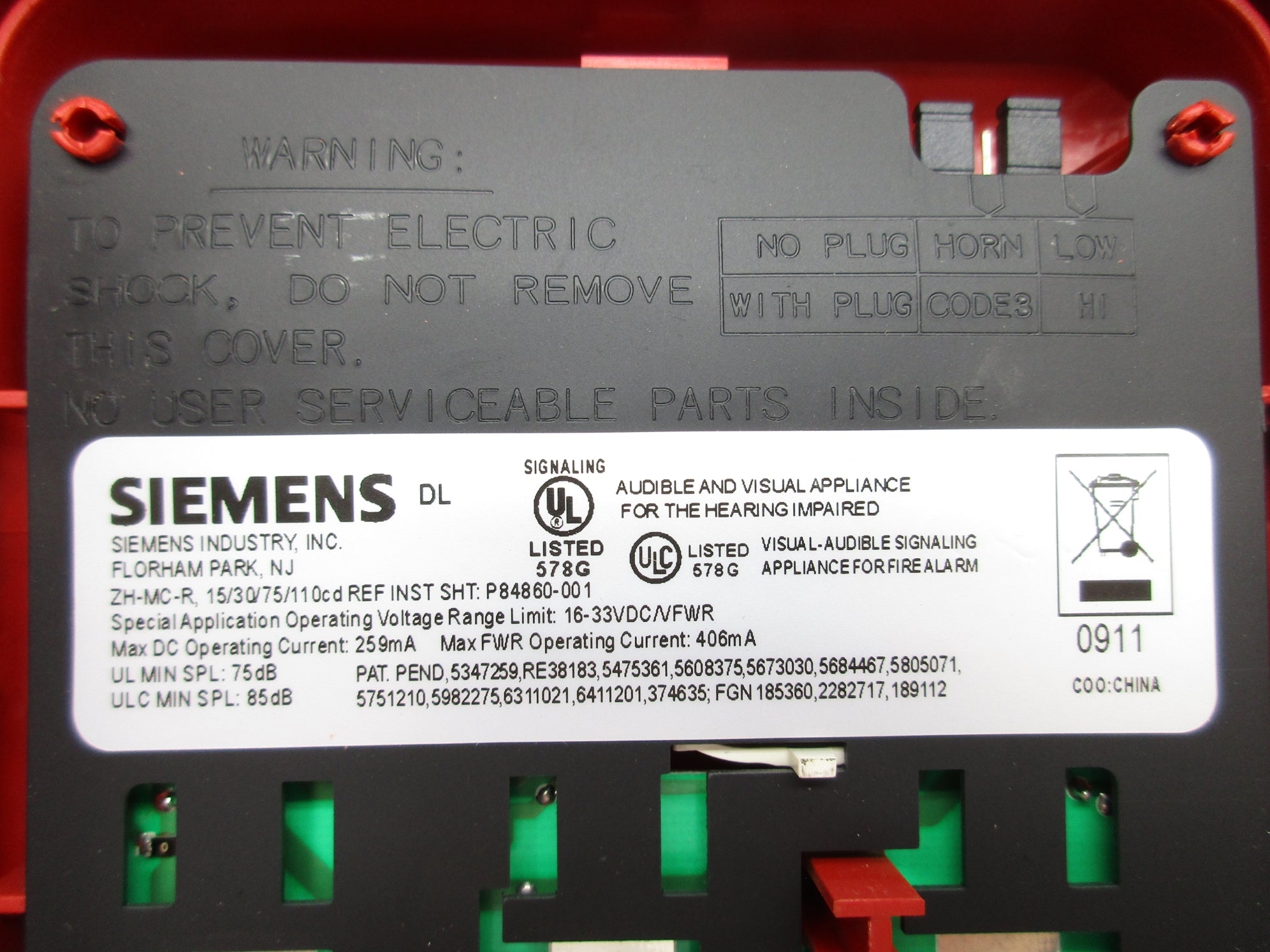 SIEMENS ZH-MC-R NSNP