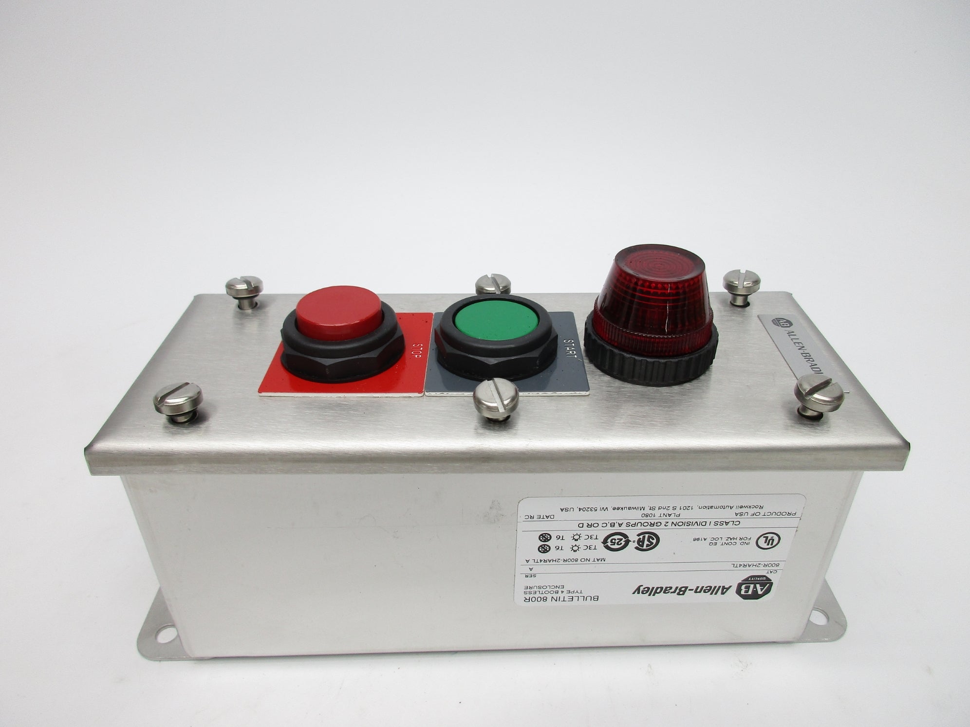 INDUSTRIAL SPARE PART 800R-2HAR4TL SER. A (BR/WH) NSMP