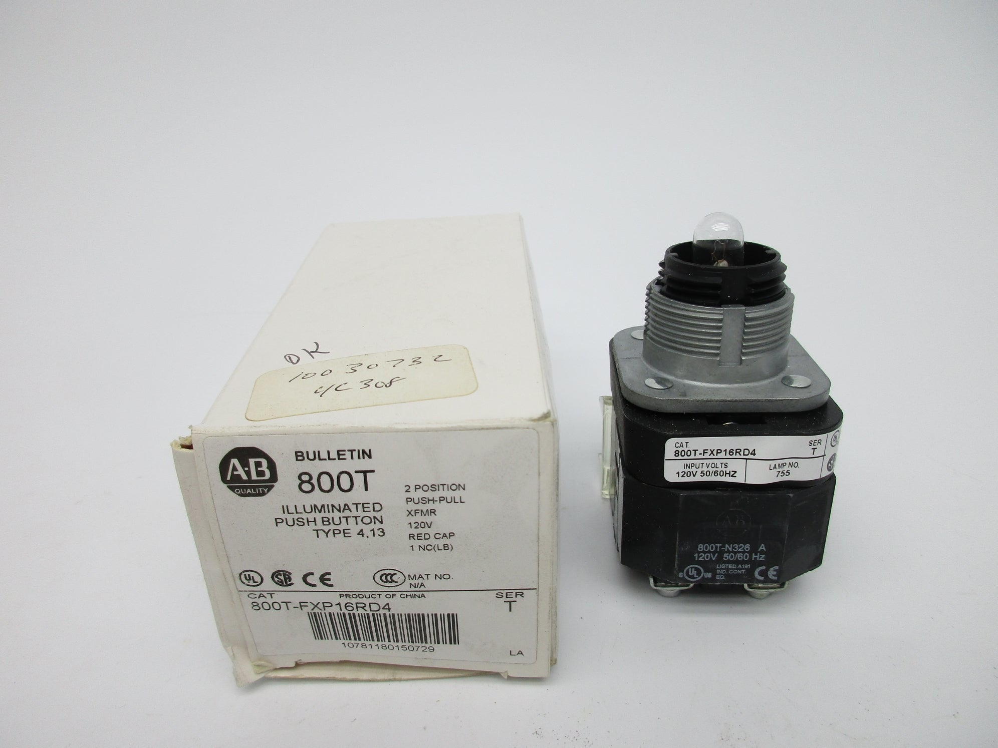 INDUSTRIAL SPARE PART 800T-FXP16RD4 SER. T (WH) (AS PICTURED) NSMP