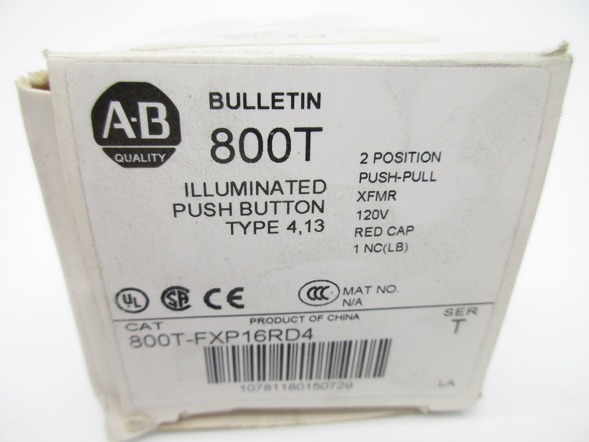 INDUSTRIAL SPARE PART 800T-FXP16RD4 SER. T (WH) (AS PICTURED) NSMP