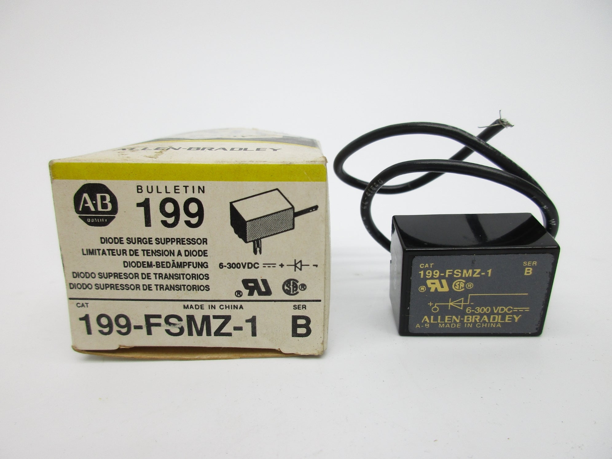 ALLEN BRADLEY 199-FSMZ-1 SER. B (WH/YL) NSMP