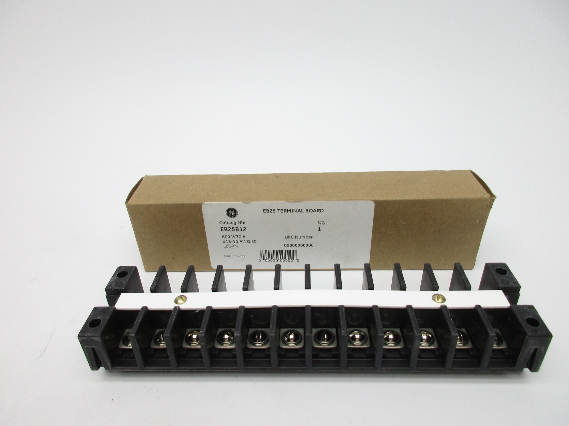 GENERAL ELECTRIC EB25B12 600V 30A NSMP