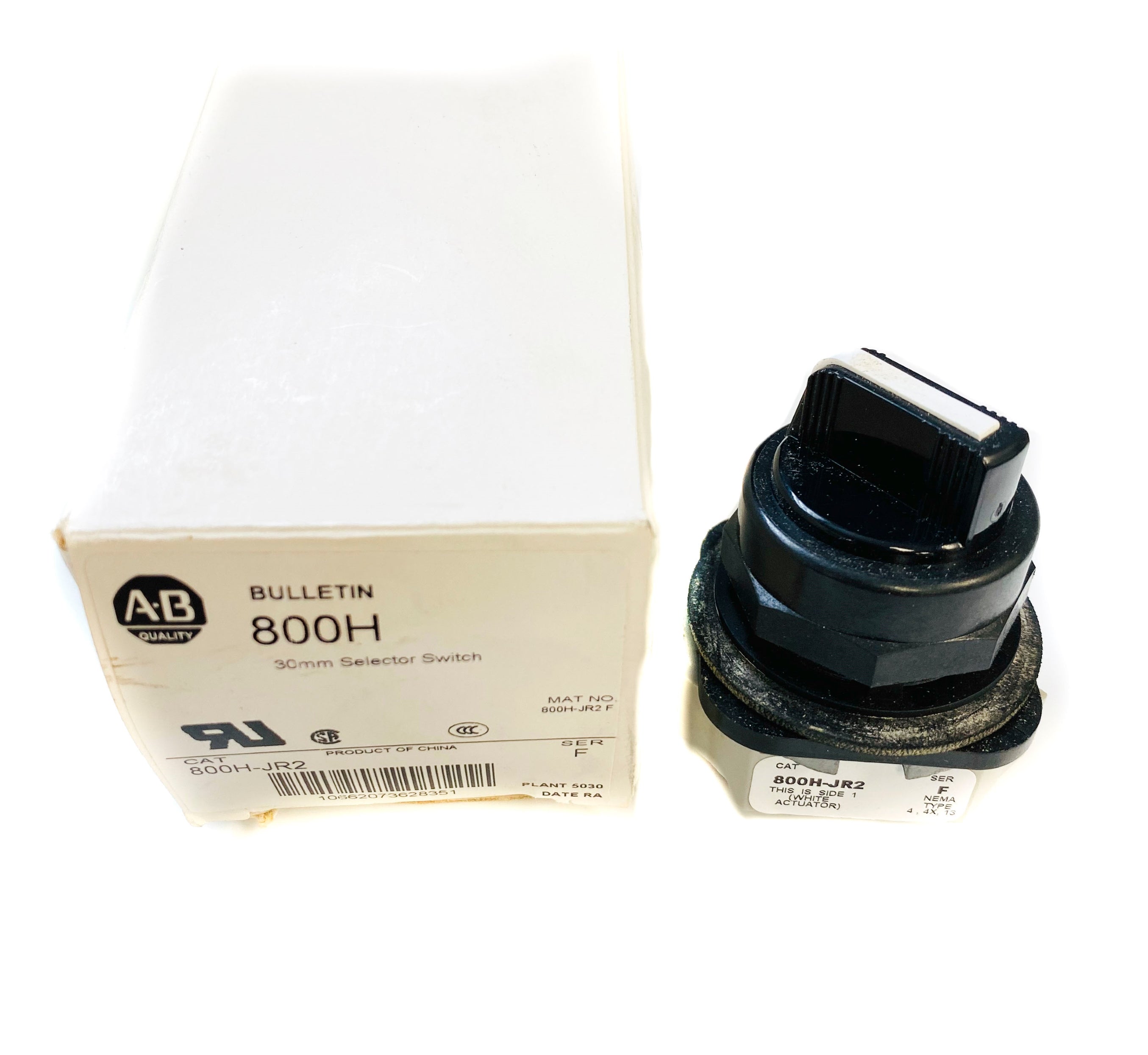 ALLEN BRADLEY 800H-JR2 SER. F (WH) NSMP