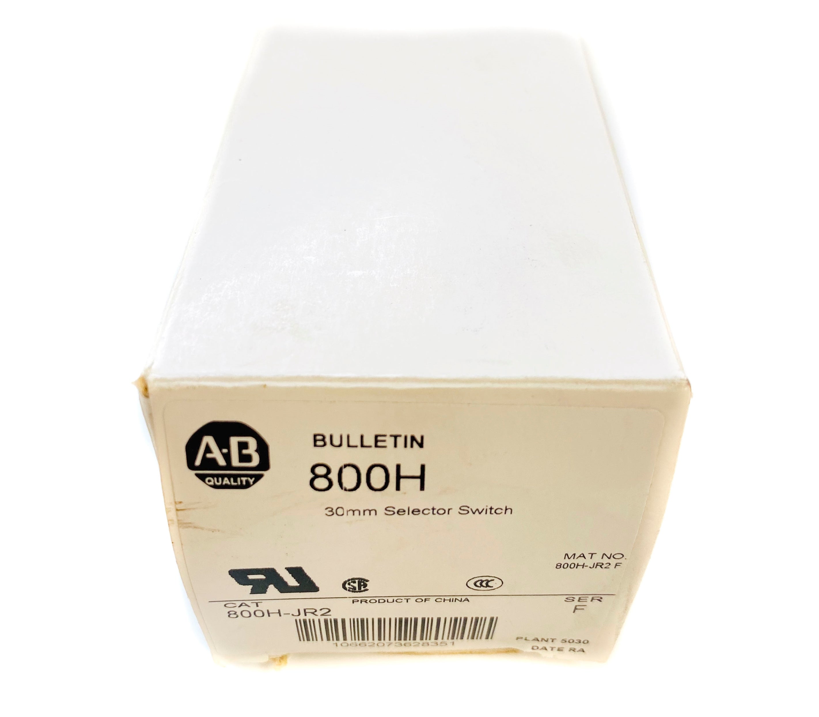 ALLEN BRADLEY 800H-JR2 SER. F (WH) NSMP