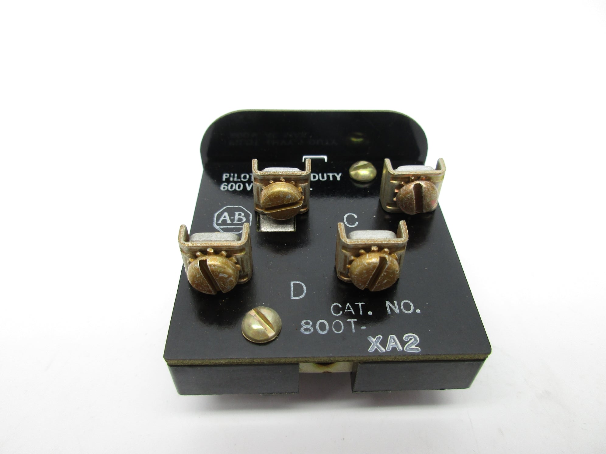 ALLEN BRADLEY 800T-XA2 SER. A (BK/YL) NSMP