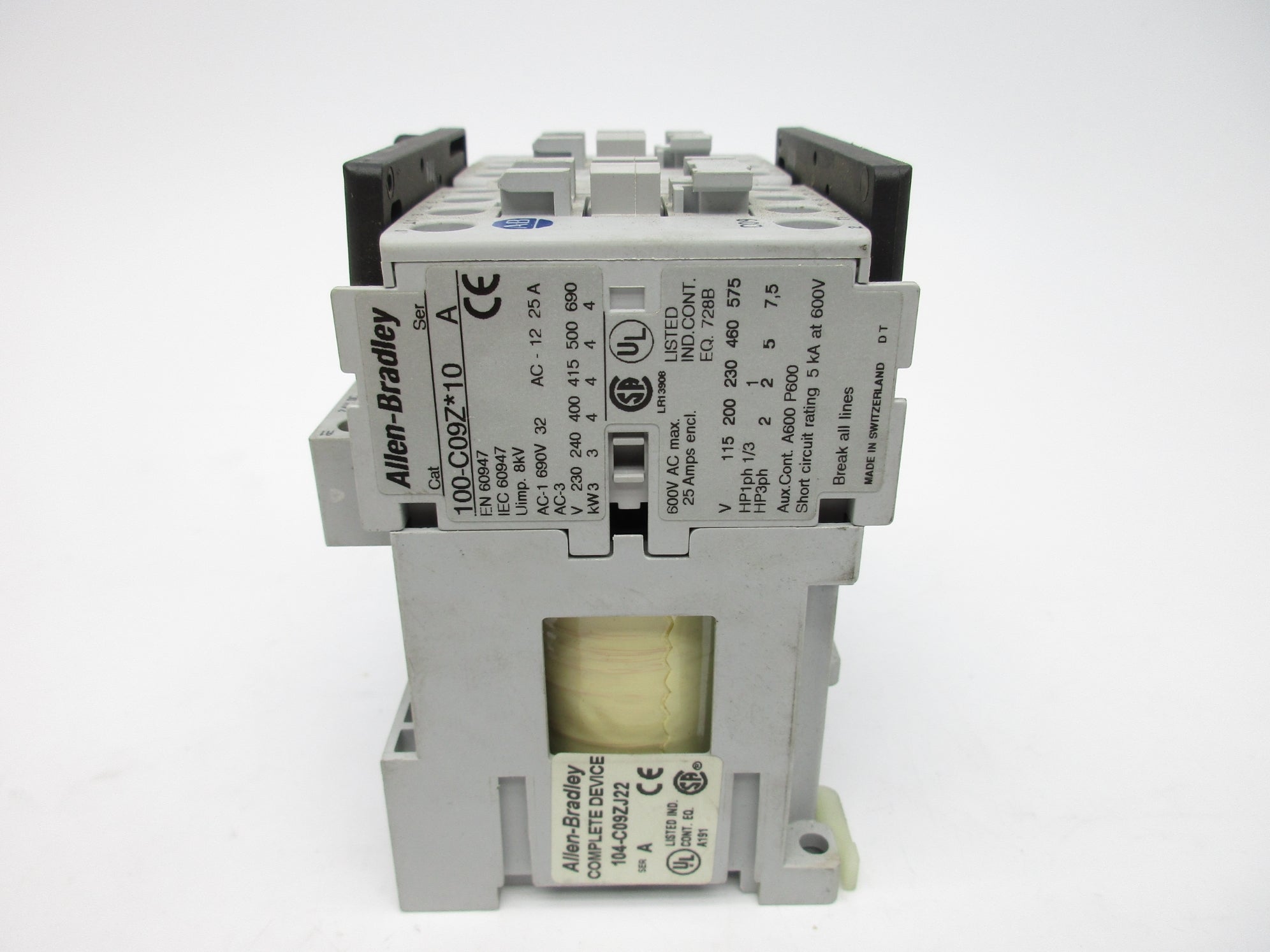ALLEN BRADLEY 104-C09ZJ22 SER. A 24VDC NSNP
