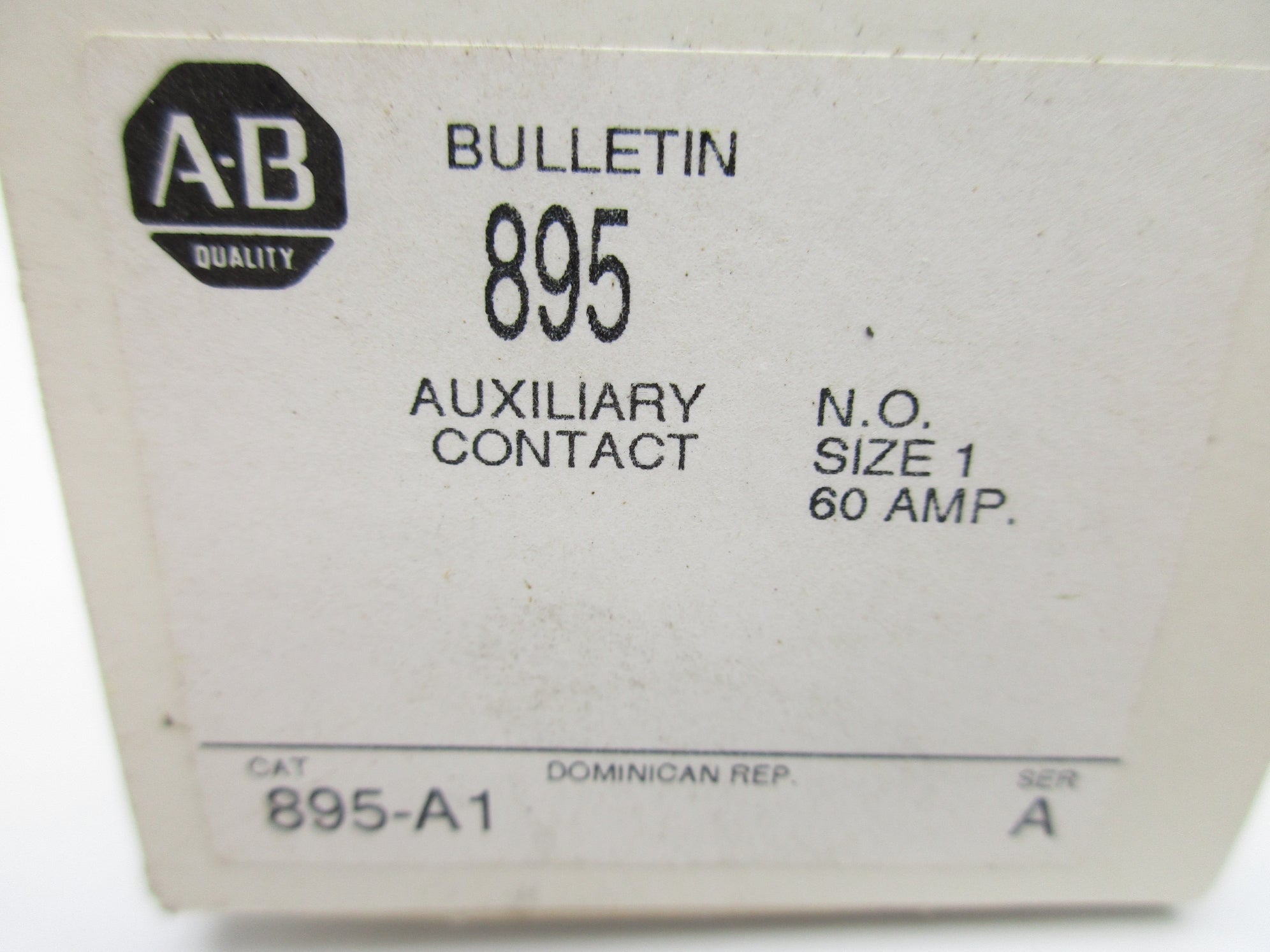 INDUSTRIAL SPARE PART 895-A1 SER. A (WH) NSMP