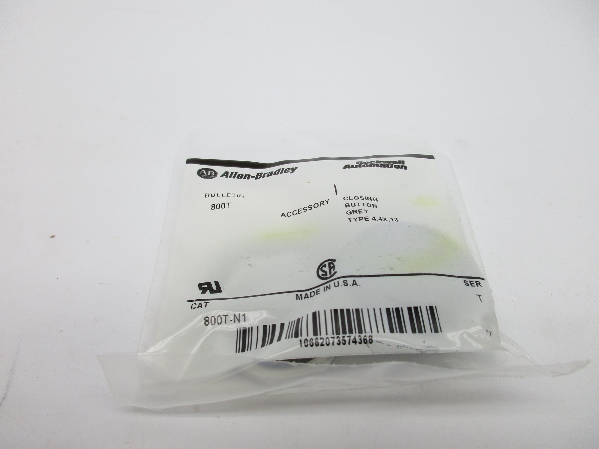 INDUSTRIAL SPARE PART 800T-N1 SER. T (PKG OF 5) (WH) NSMP