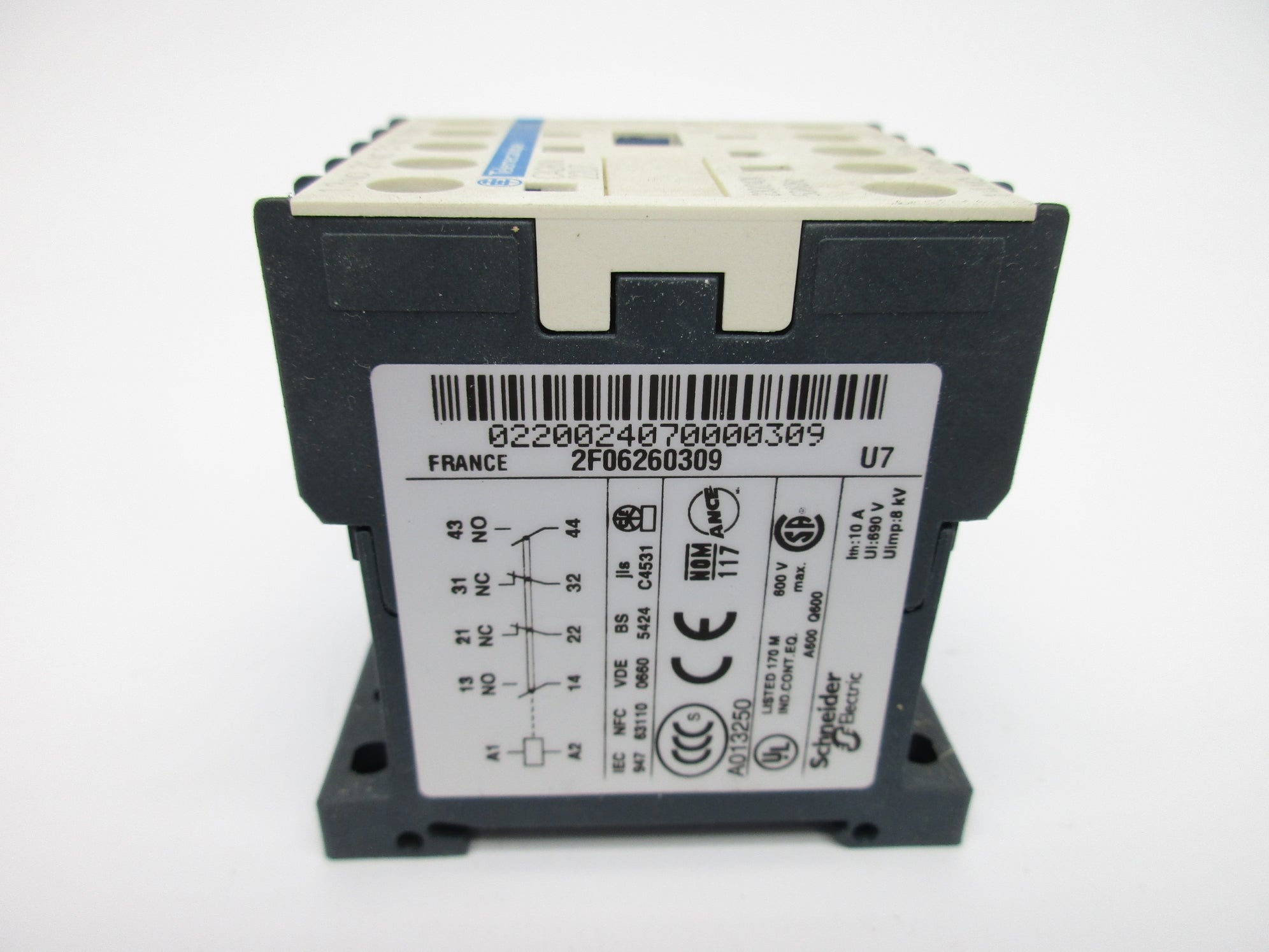 TELEMECANIQUE CA2KN22U7 10A 230/240V NSNP