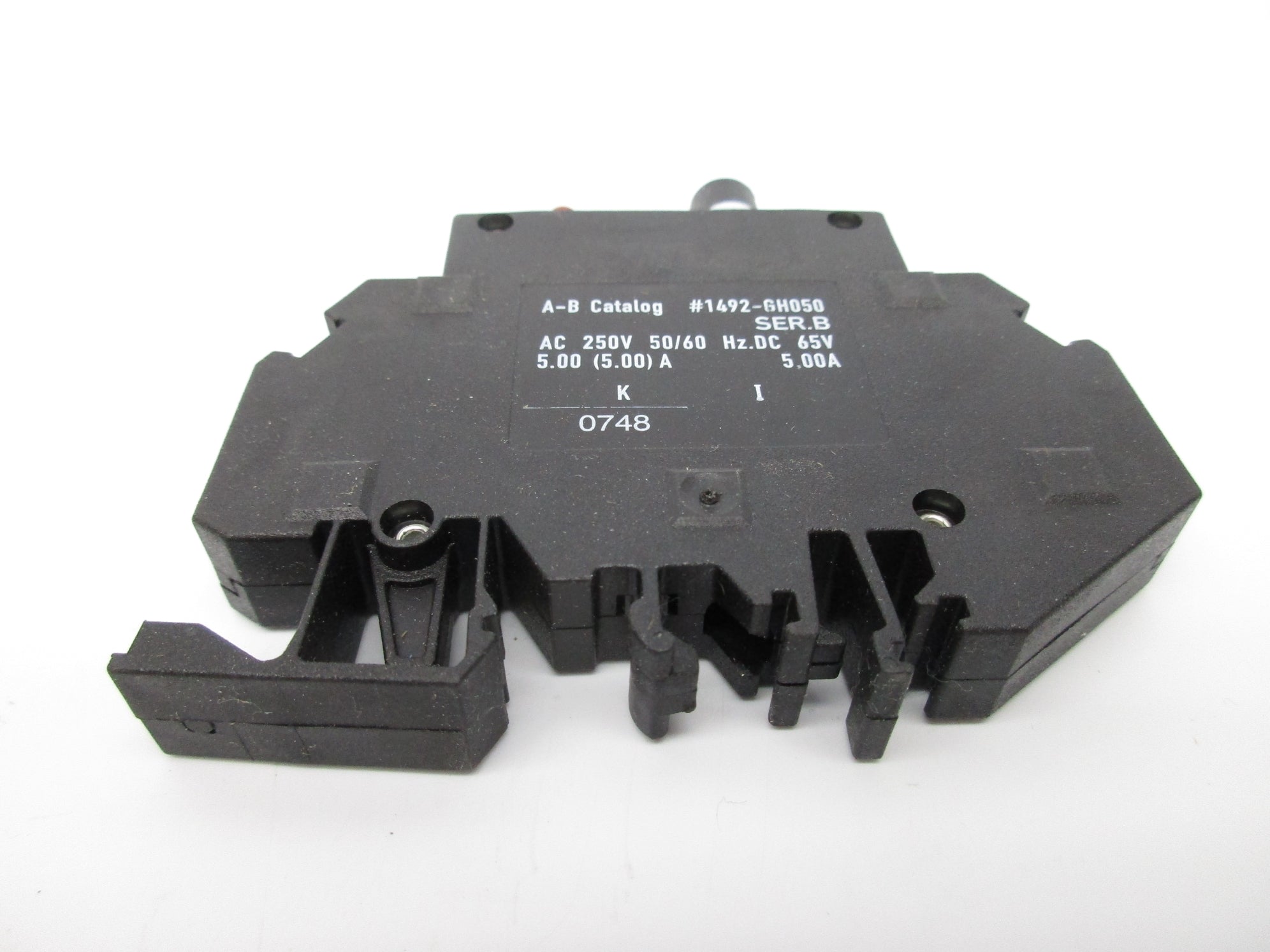 ALLEN BRADLEY 1492-GH050 SER. B 250VAC 5.00A NSMP