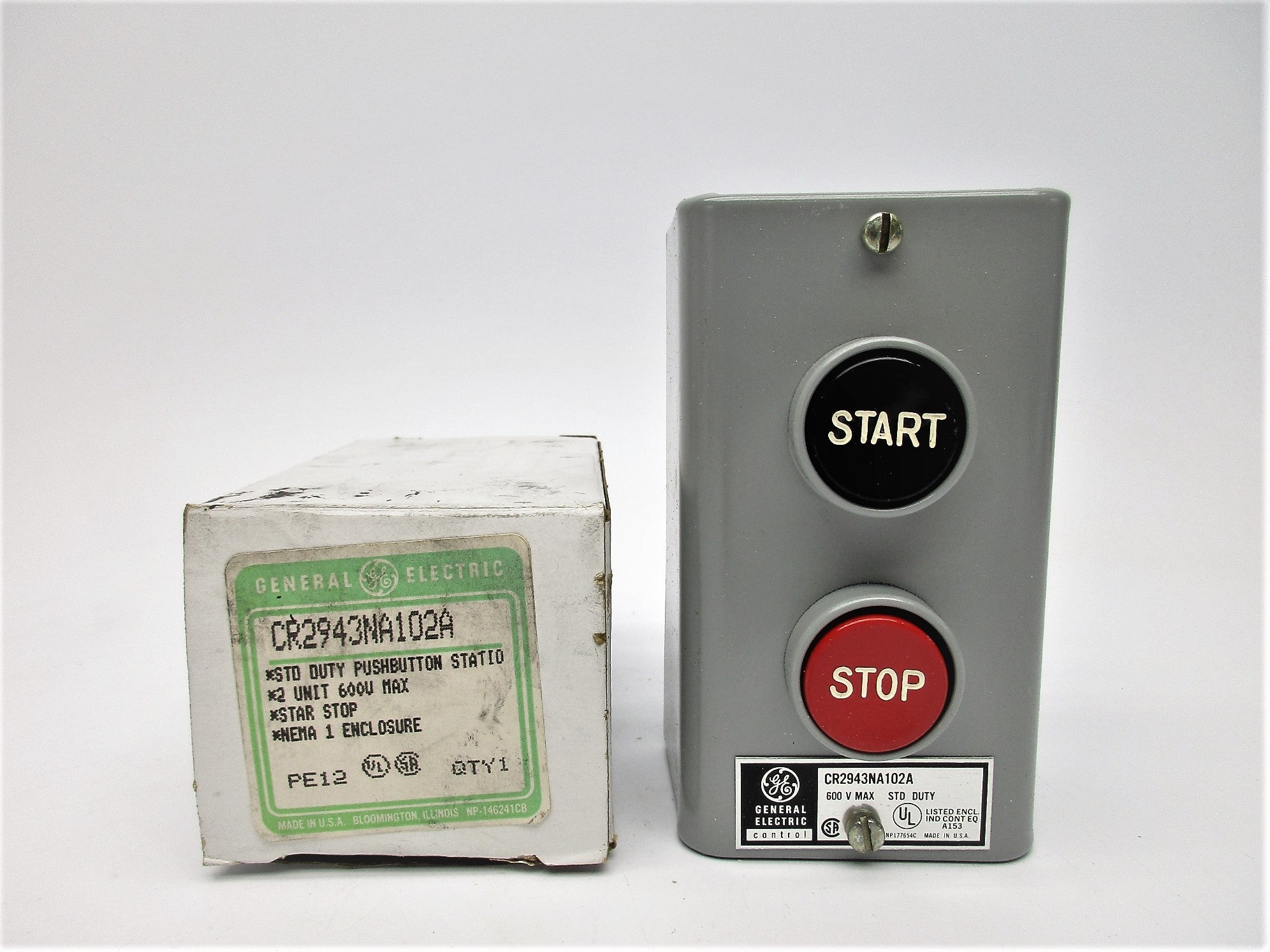 GENERAL ELECTRIC CR2943NA102A 600V NSMP