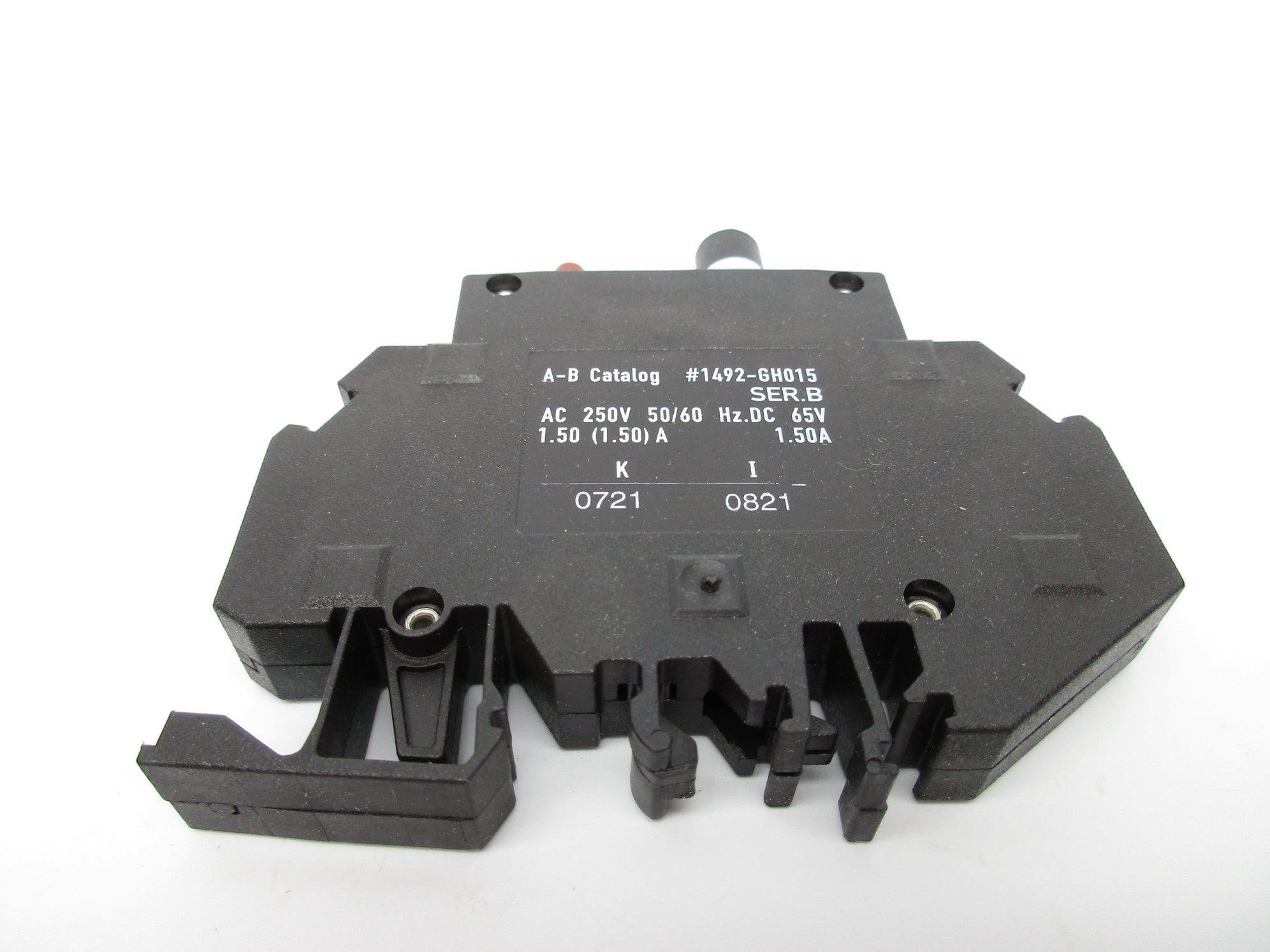 ALLEN BRADLEY 1492-GH015 SER. B 250VAC 1.5A (WH) NSMP