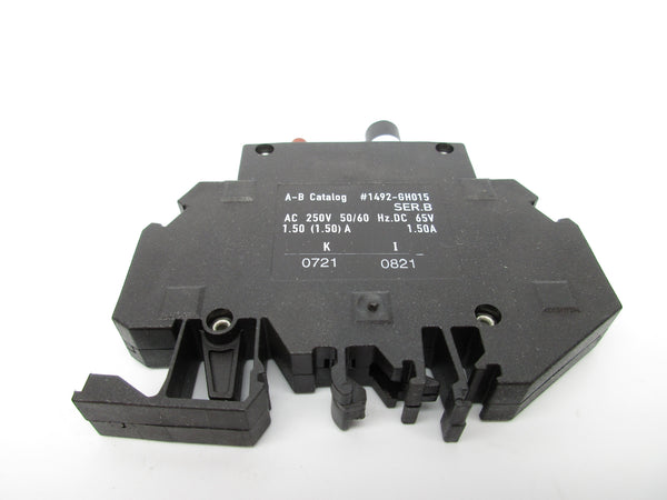 ALLEN BRADLEY 1492-GH015 SER. B 250VAC 1.5A (WH) NSMP
