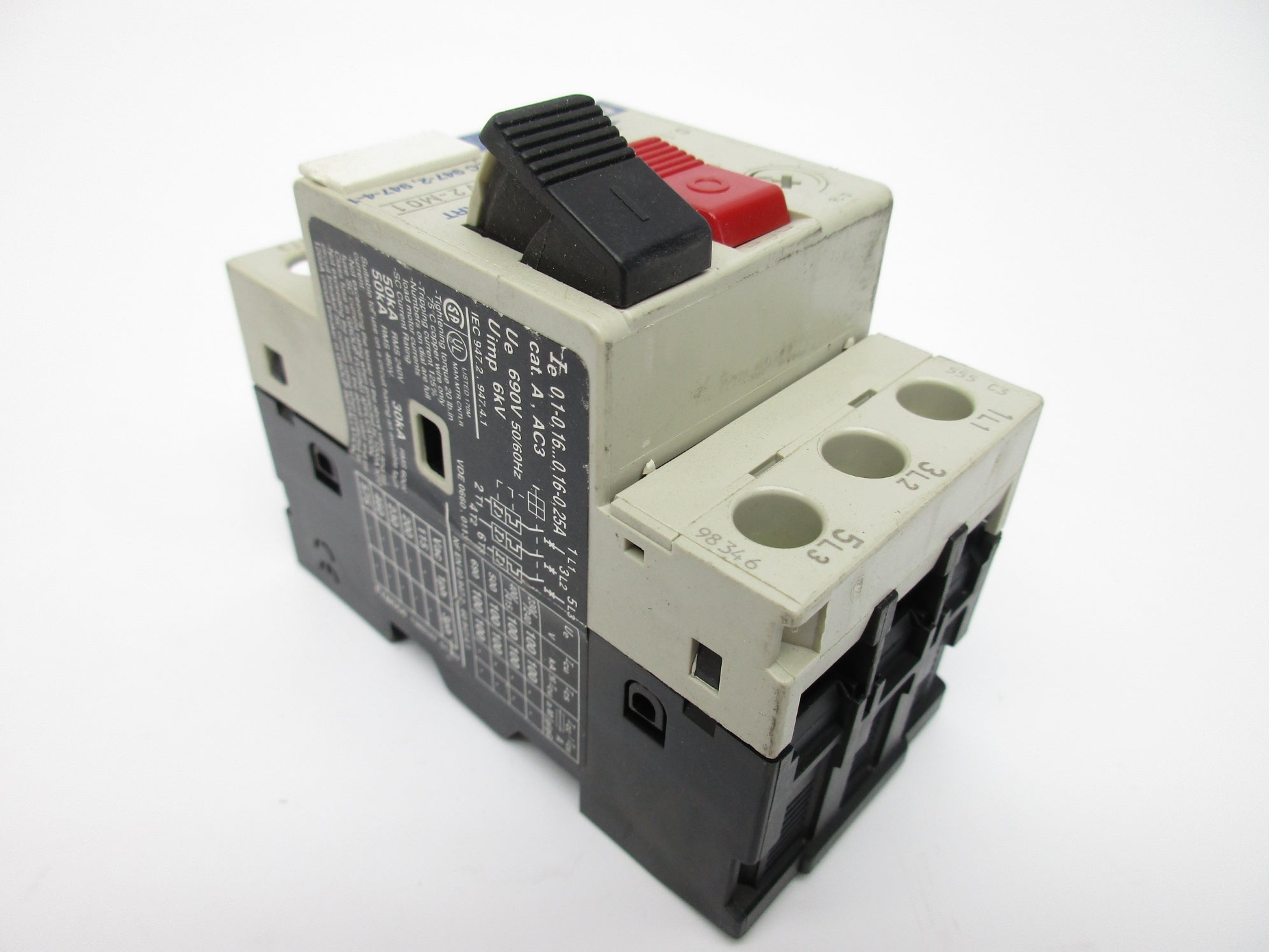 TELEMECANIQUE GV2-M01 0.1-0.16A 690V NSNP