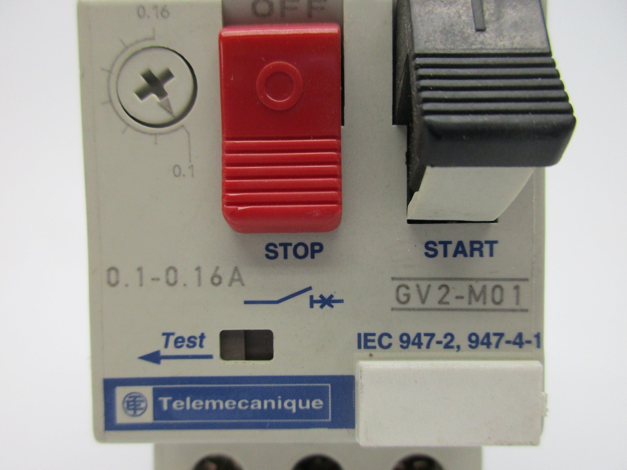 TELEMECANIQUE GV2-M01 0.1-0.16A 690V NSNP
