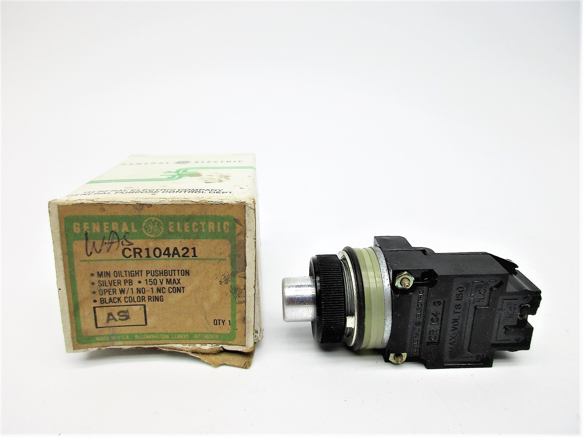 GENERAL ELECTRIC CR104A21 150V NSMP