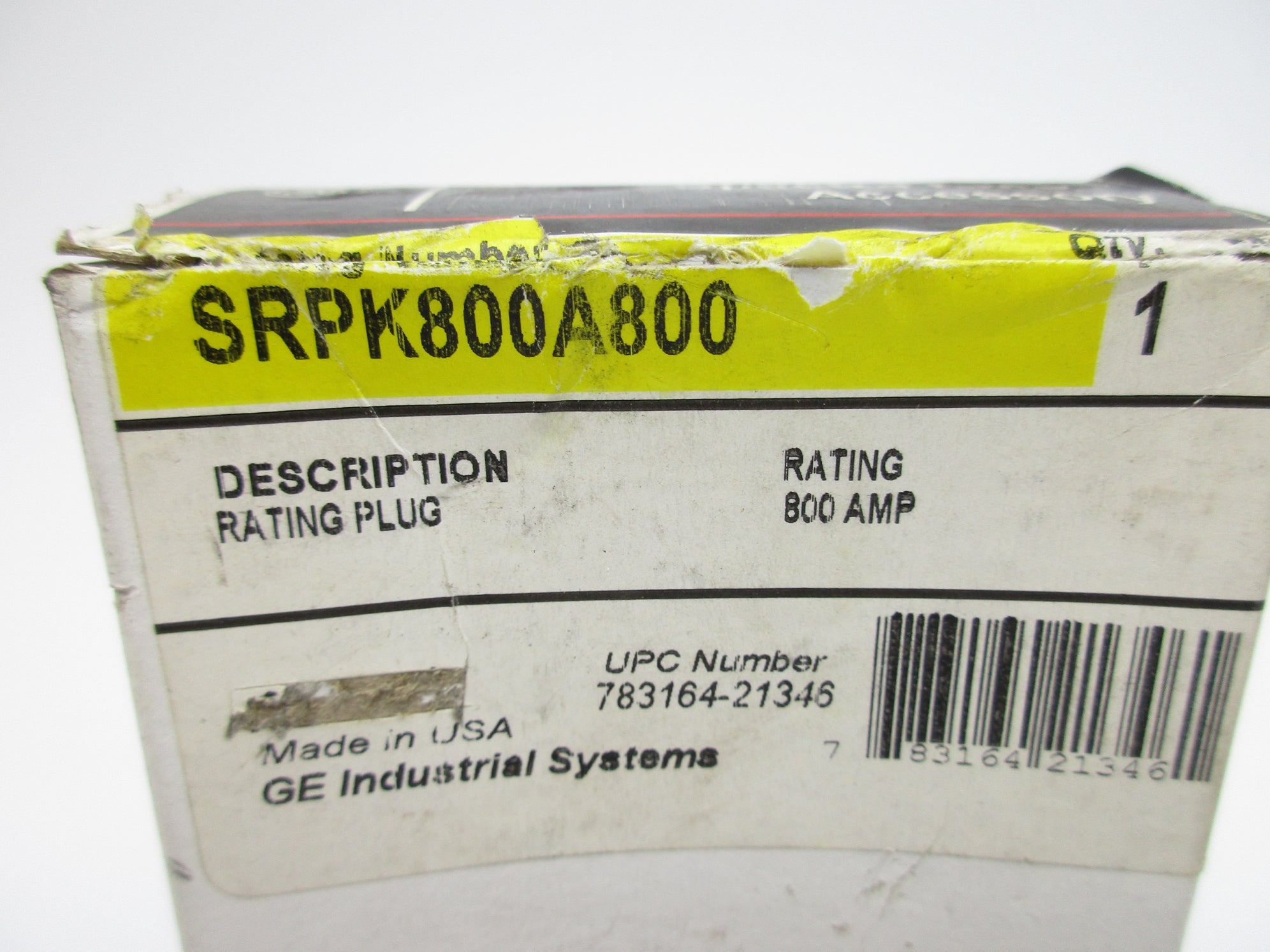 GENERAL ELECTRIC SRPK800A800 NSMP