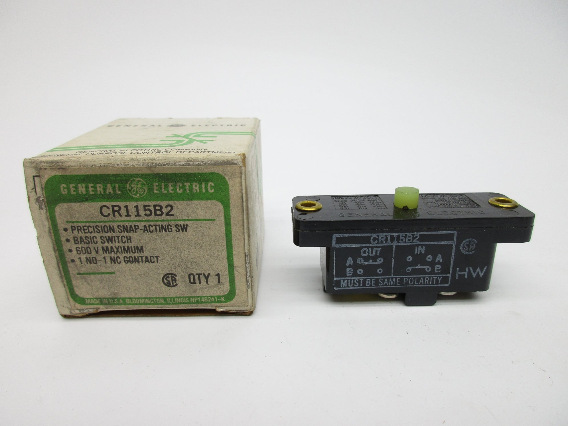 GENERAL ELECTRIC CR115B2 NSMP
