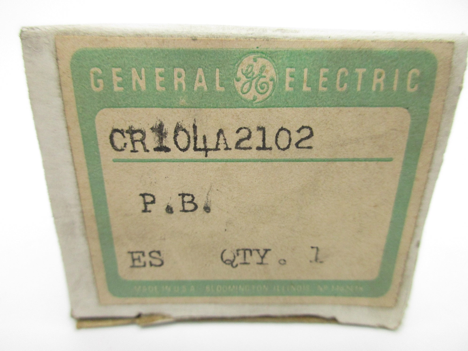 GENERAL ELECTRIC CR104A2102 NSMP