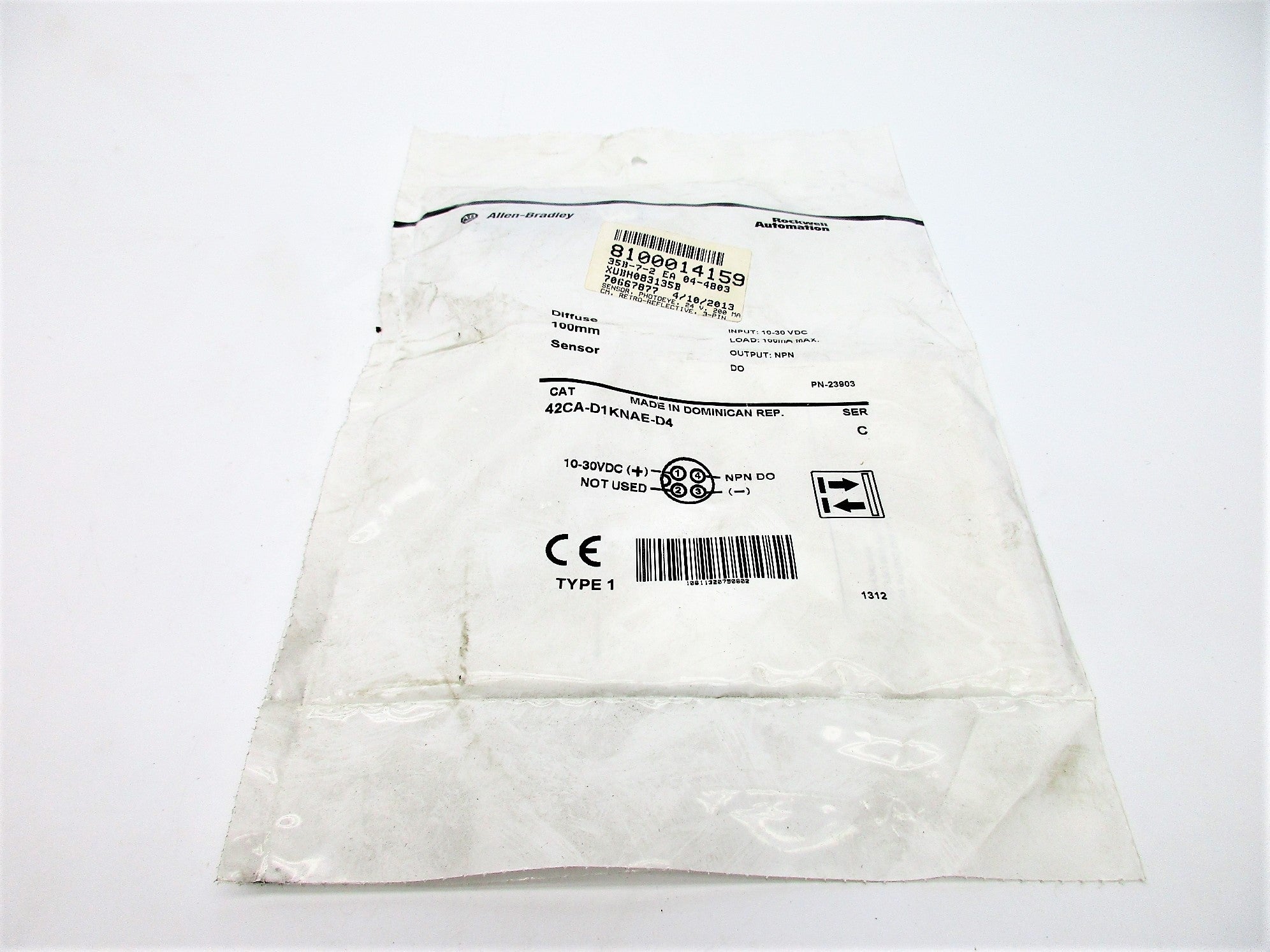 ALLEN BRADLEY 42CA-D1KNAE-D4 SER. C NSMP