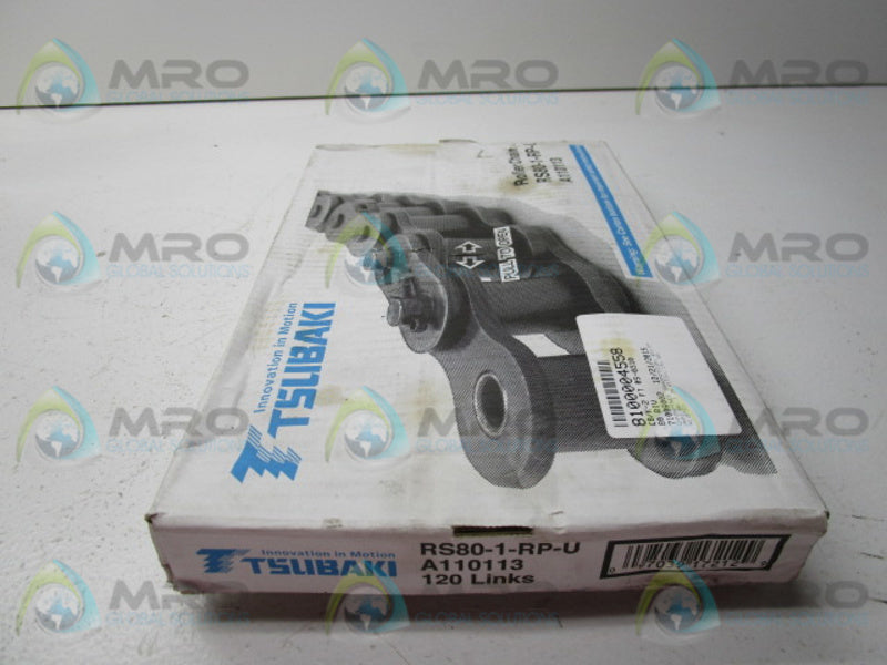 TSUBAKI RS80-1-RP-U * FACTORY SEALED *