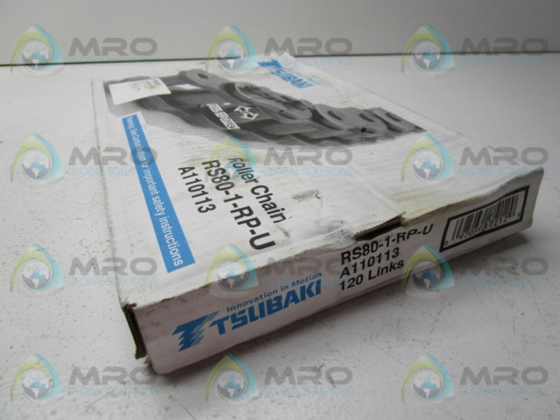 TSUBAKI RS80-1-RP-U * FACTORY SEALED *