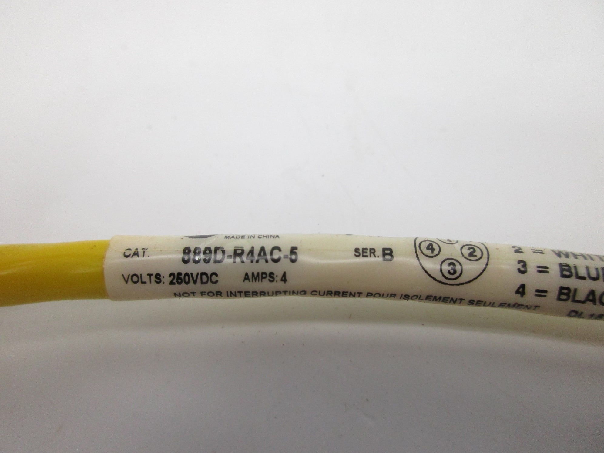 ALLEN BRADLEY 889D-R4AC-5 SER. B NSNP