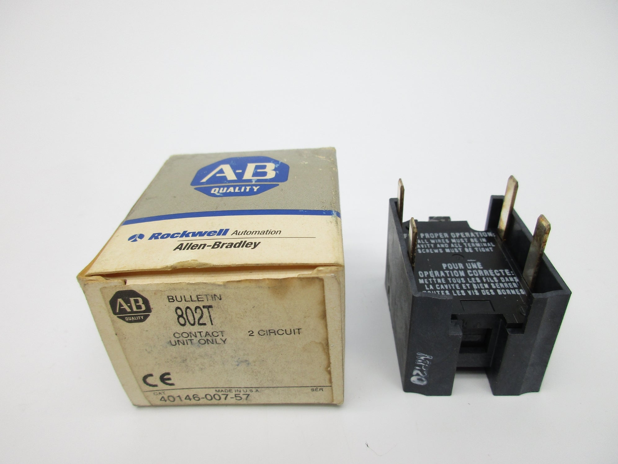 ALLEN BRADLEY 40146-007-57 (GY/BL) NSMP