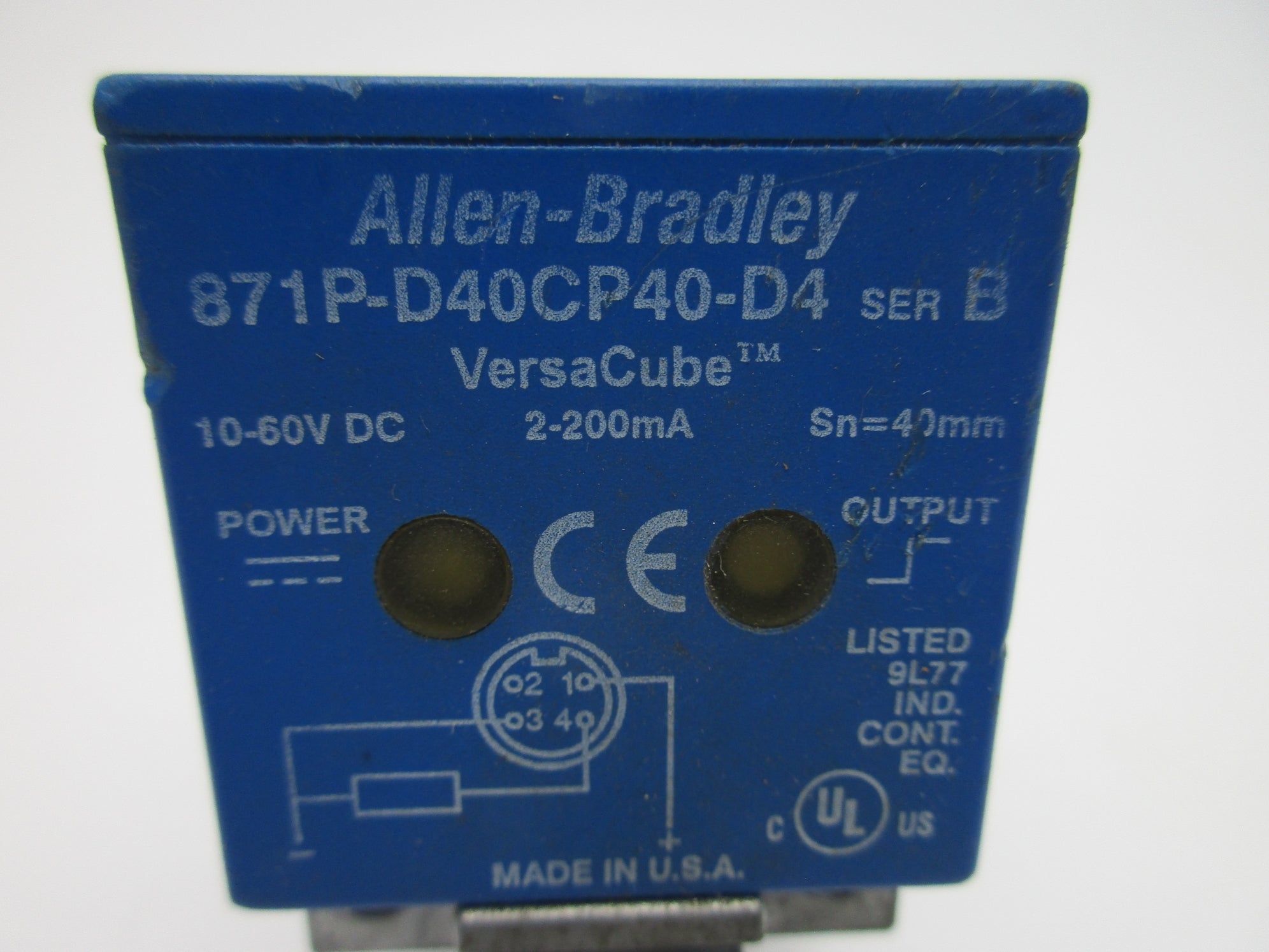 ALLEN BRADLEY 871P-D40CP40-D4 SER. B UNMP