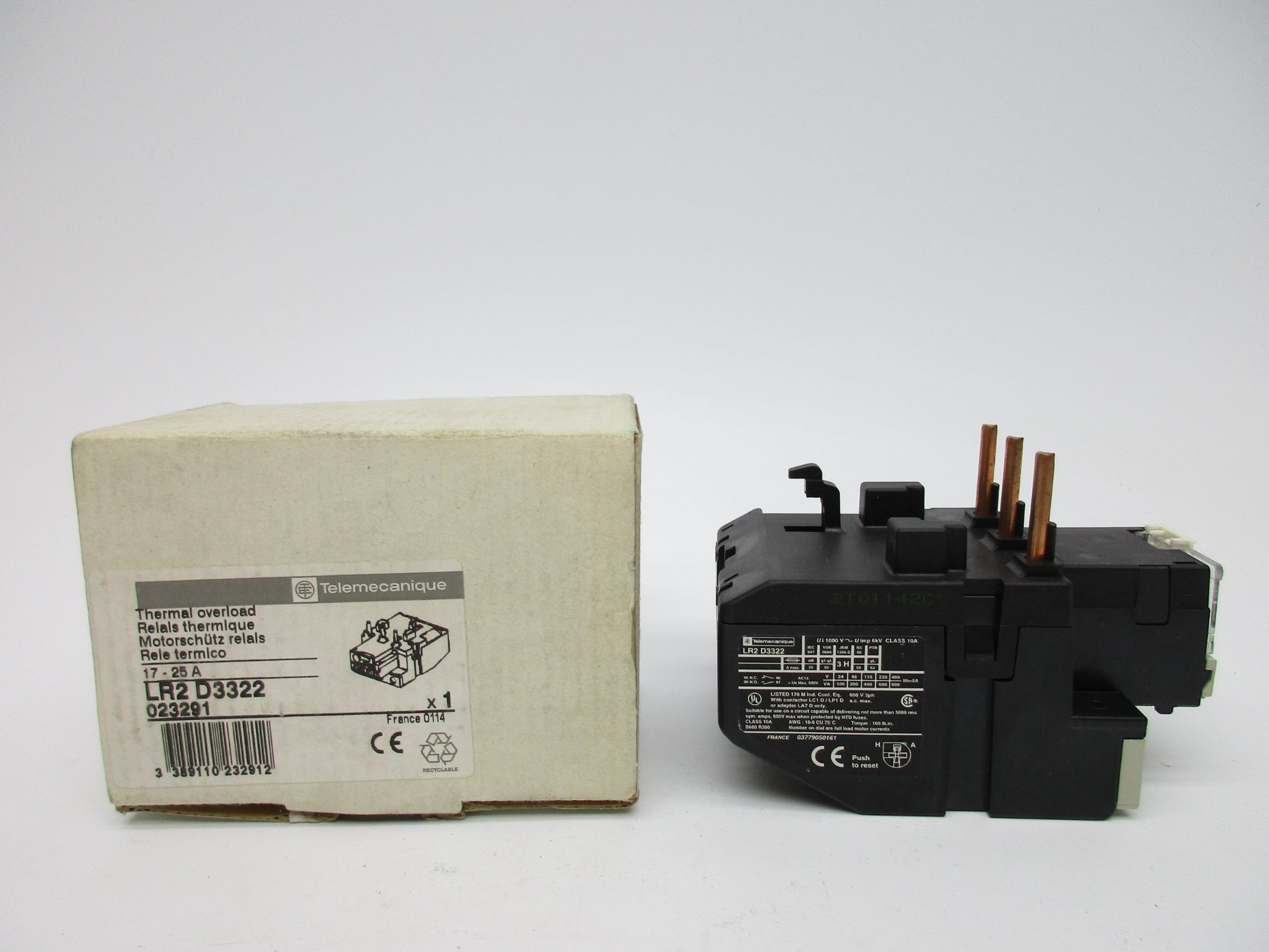 TELEMECANIQUE LR2D3322 NSMP