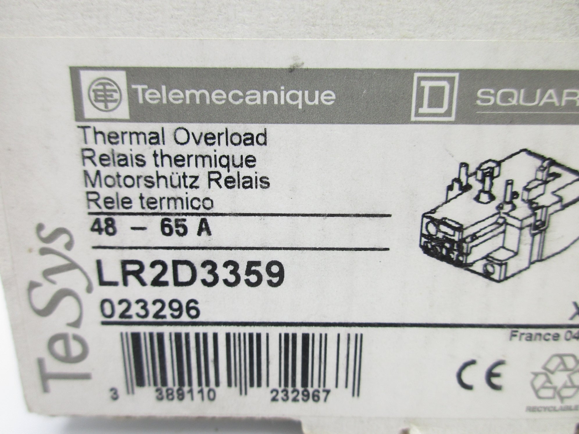 TELEMECANIQUE LR2D3359 NSMP