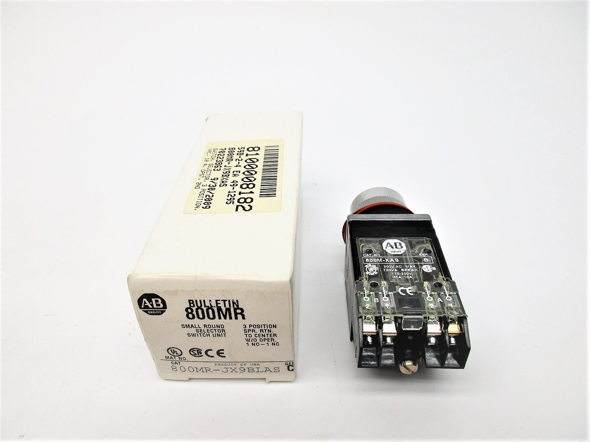 INDUSTRIAL SPARE PART 800MR-JX9BLAS SER. C (WH) NSMP