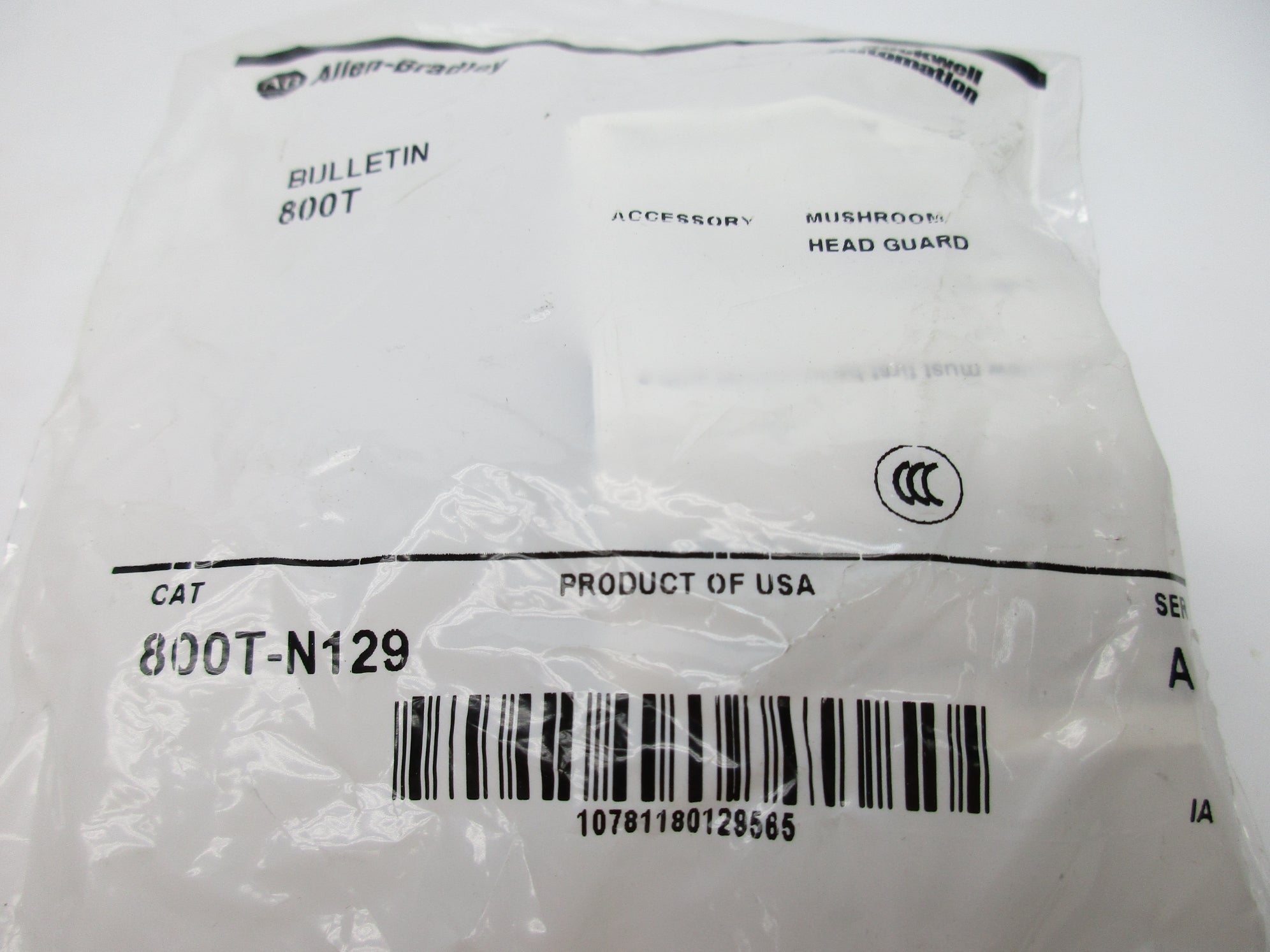 ALLEN BRADLEY 800T-N129 SER. A NSMP