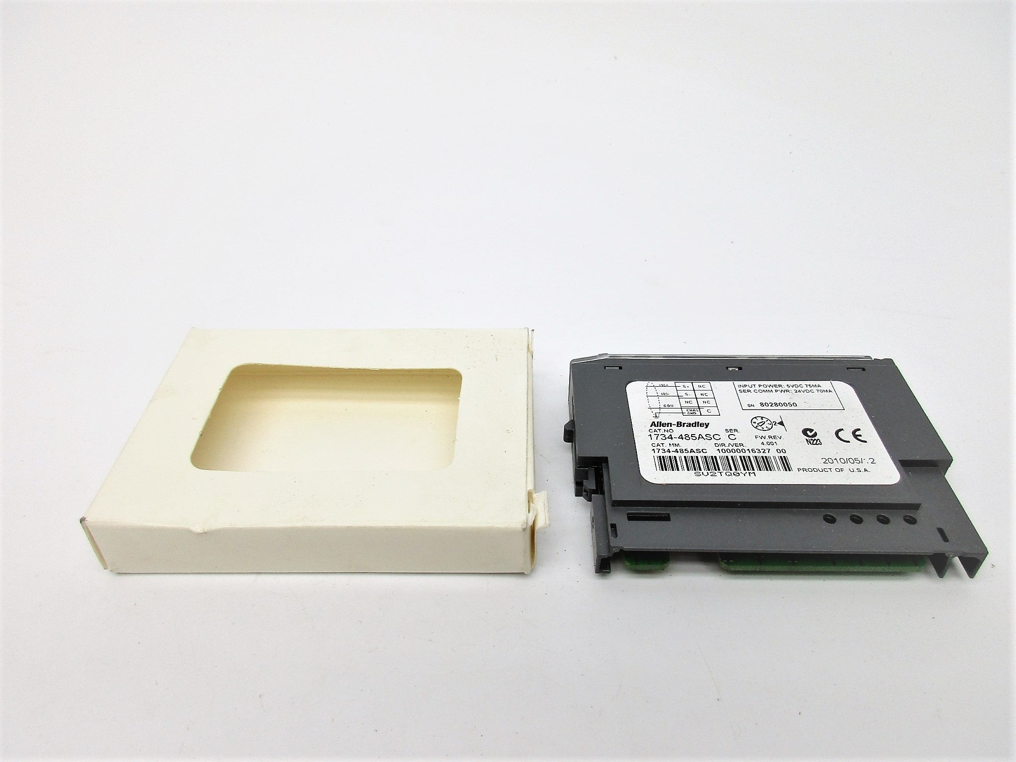 ALLEN BRADLEY 1734-485ASC SER. C F/W 4.001 NSMP