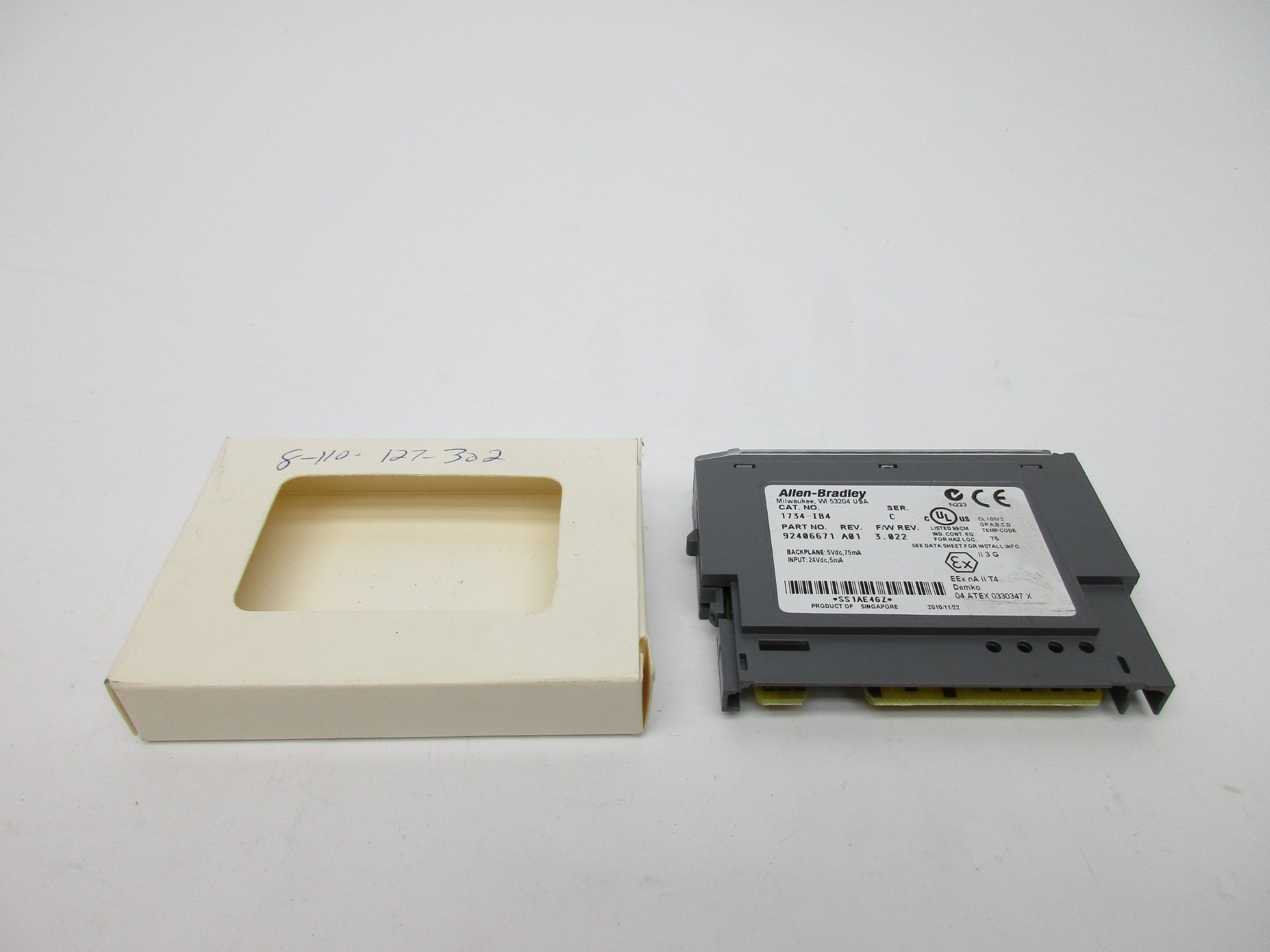 ALLEN BRADLEY 1734-IB4 SER. C F/W 3.022 NSMP