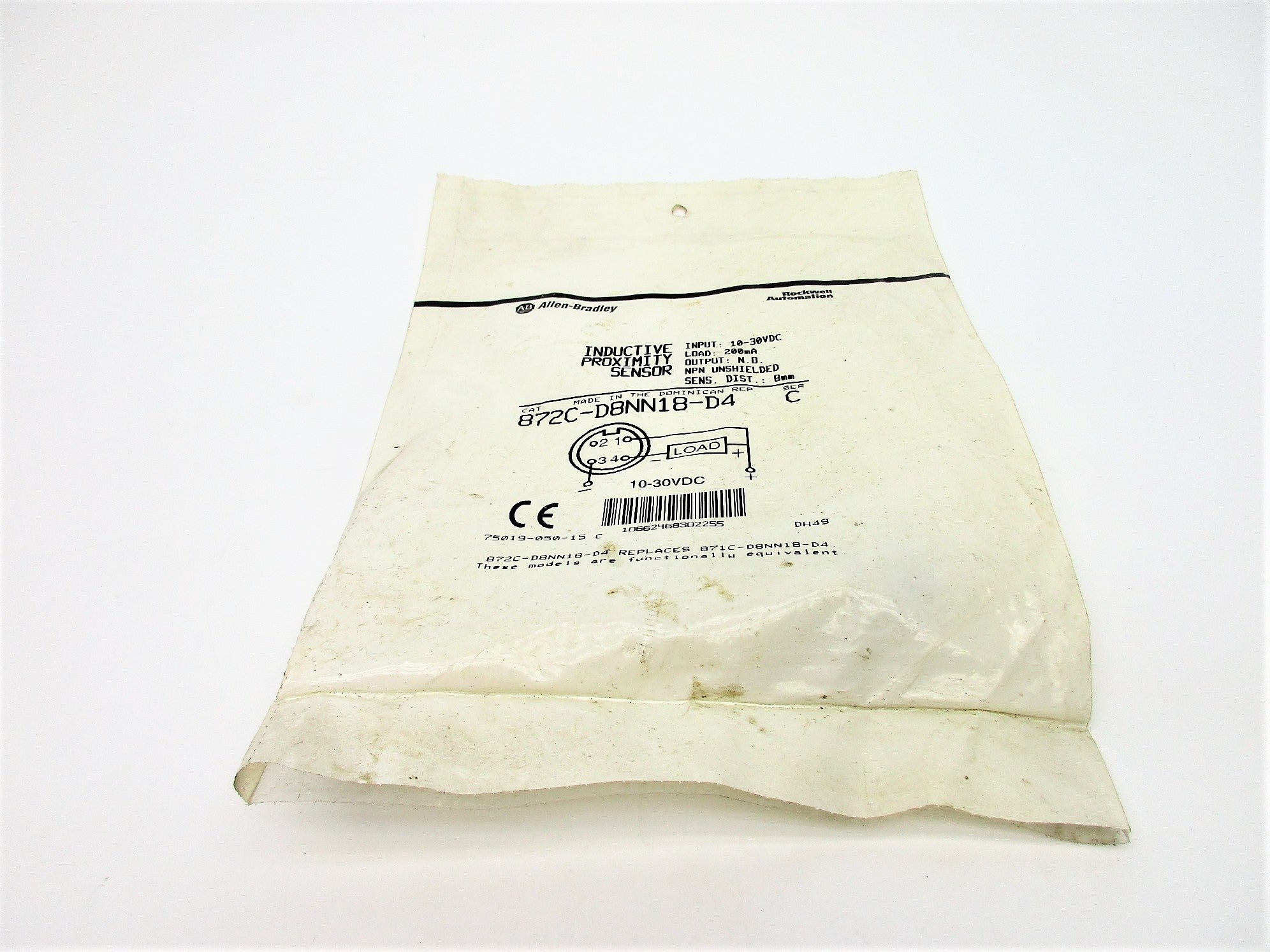ALLEN BRADLEY 872C-D8NN18-D4 SER. C NSMP