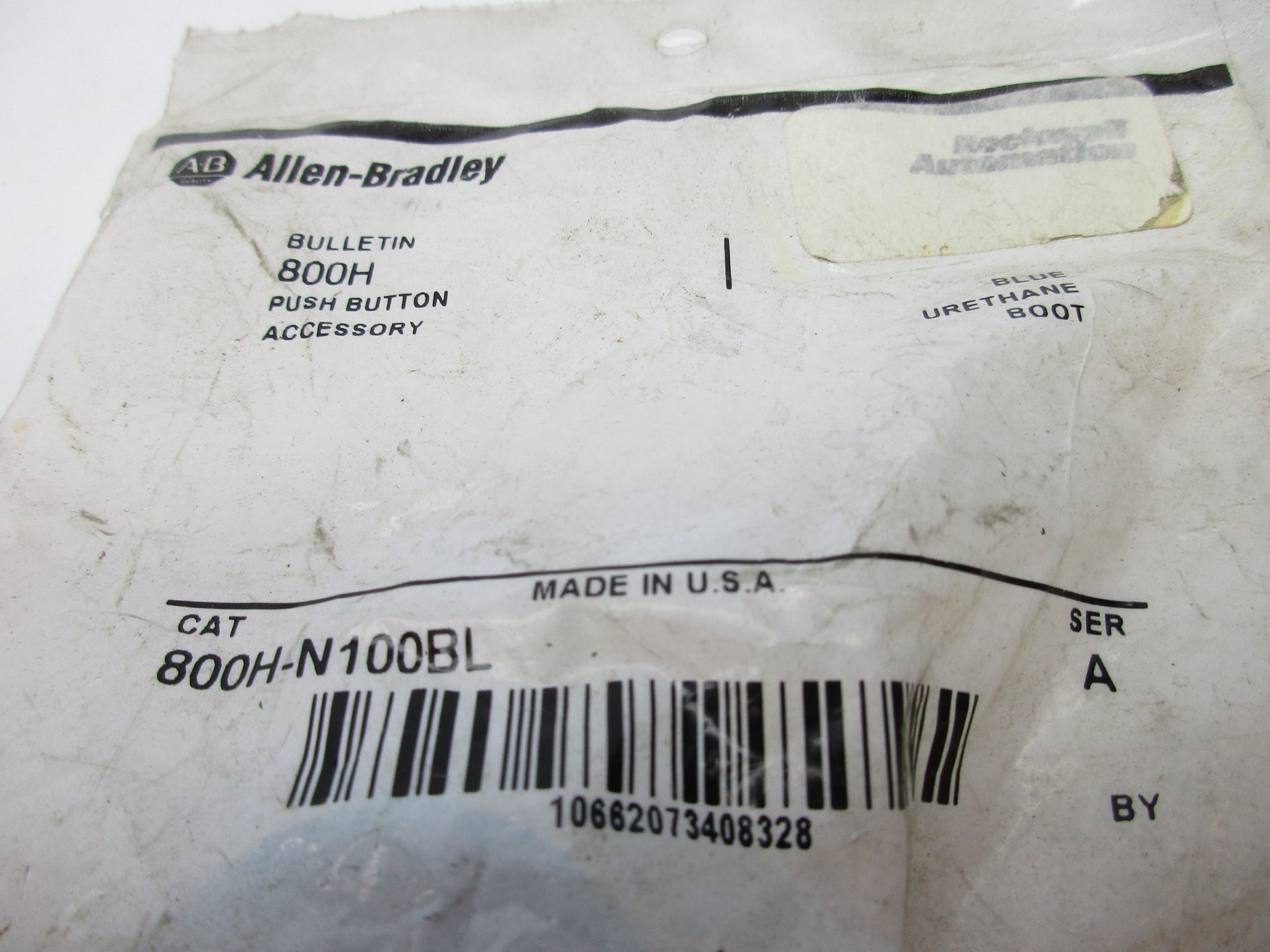 ALLEN BRADLEY 800H-N100BL SER. A NSMP