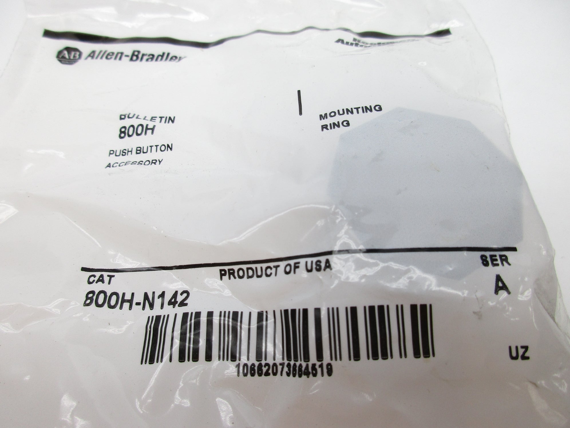 ALLEN BRADLEY 800H-N142 SER. A NSMP
