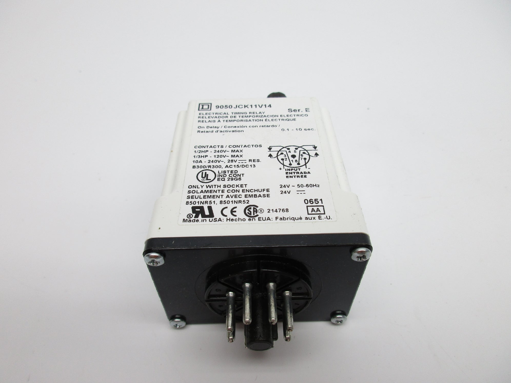 SQUARE D 9050JCK11V14 SER. E 10A 240V NSNP