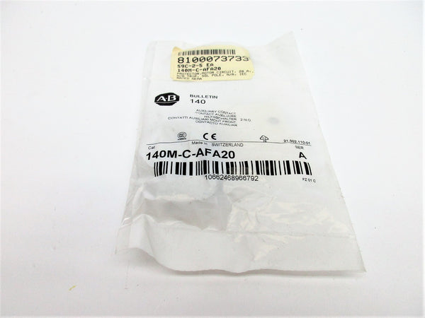 ALLEN BRADLEY 140M-C-AFA20 SER. A 240VAC 5A NSMP