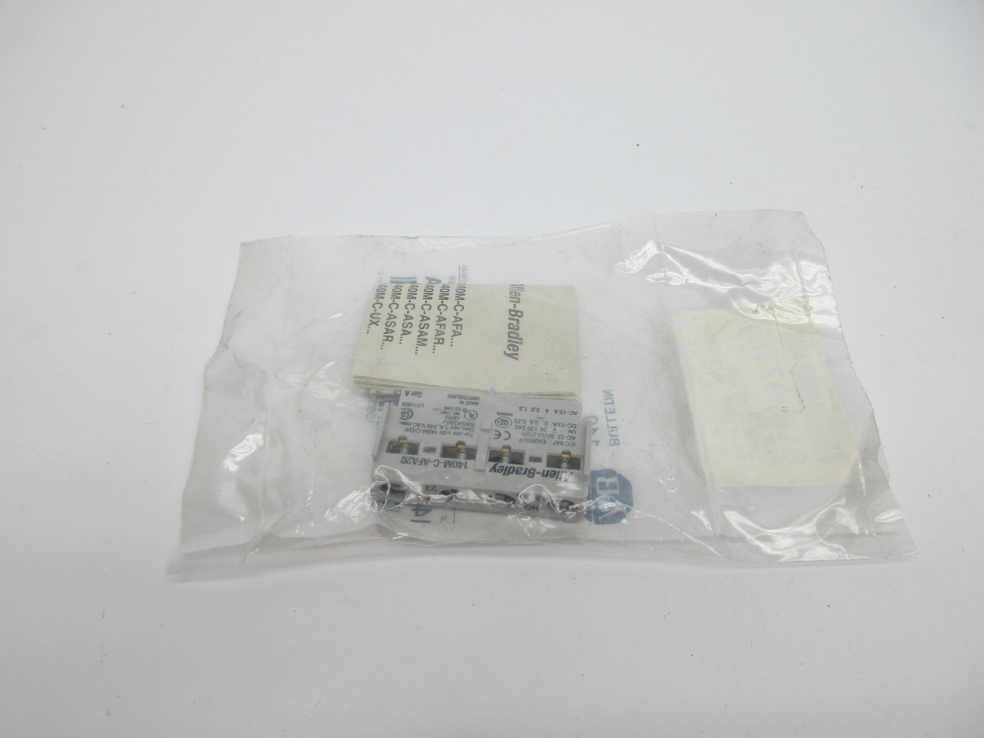 ALLEN BRADLEY 140M-C-AFA20 SER. A 240VAC 5A NSMP