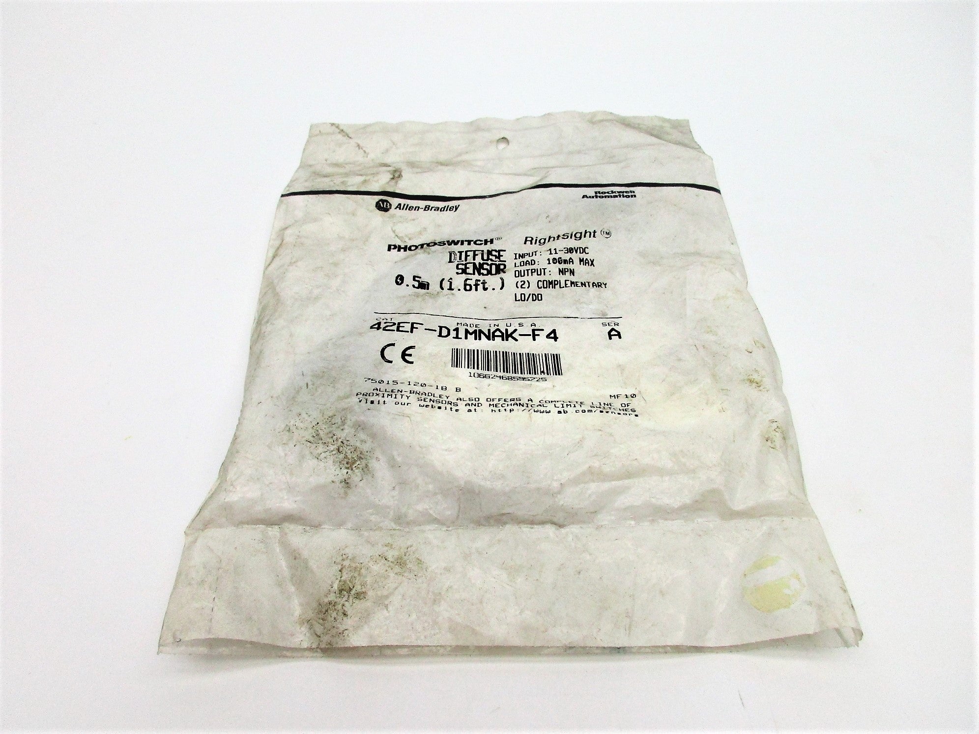 ALLEN BRADLEY 42EF-D1MNAK-F4 SER. A NSMP