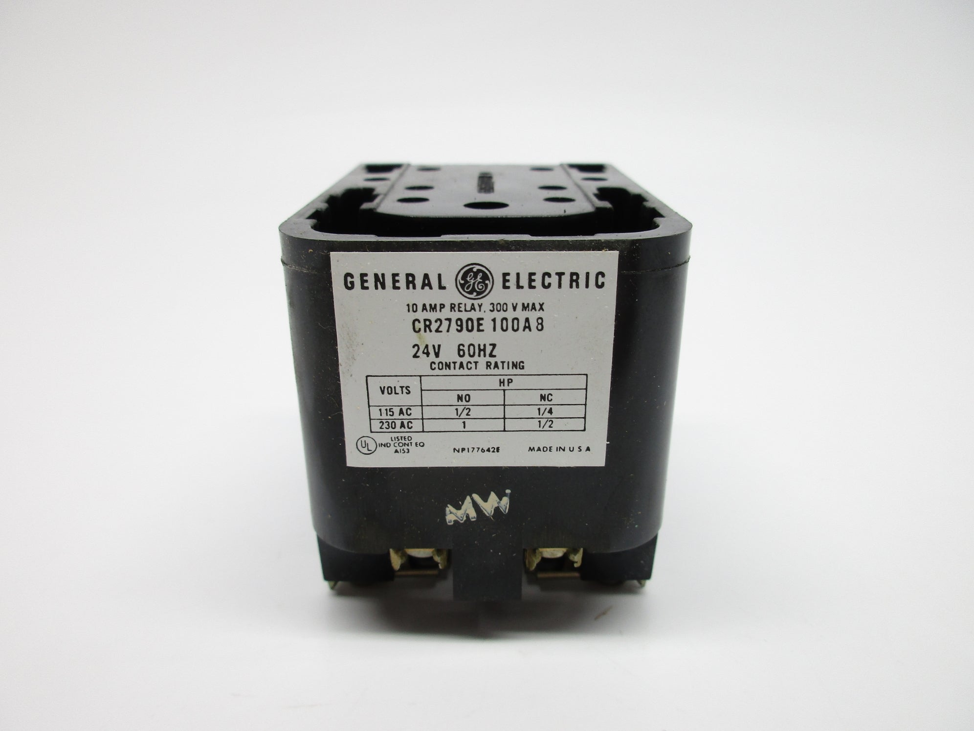 GENERAL ELECTRIC CR2790E100A8 10A 24V NSNP