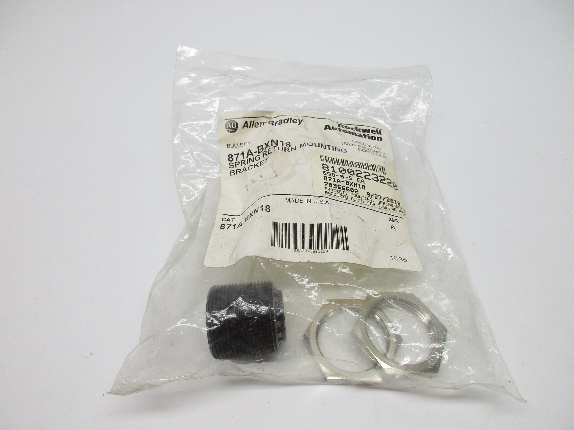 INDUSTRIAL SPARE PART 871A-BXN18 NSMP